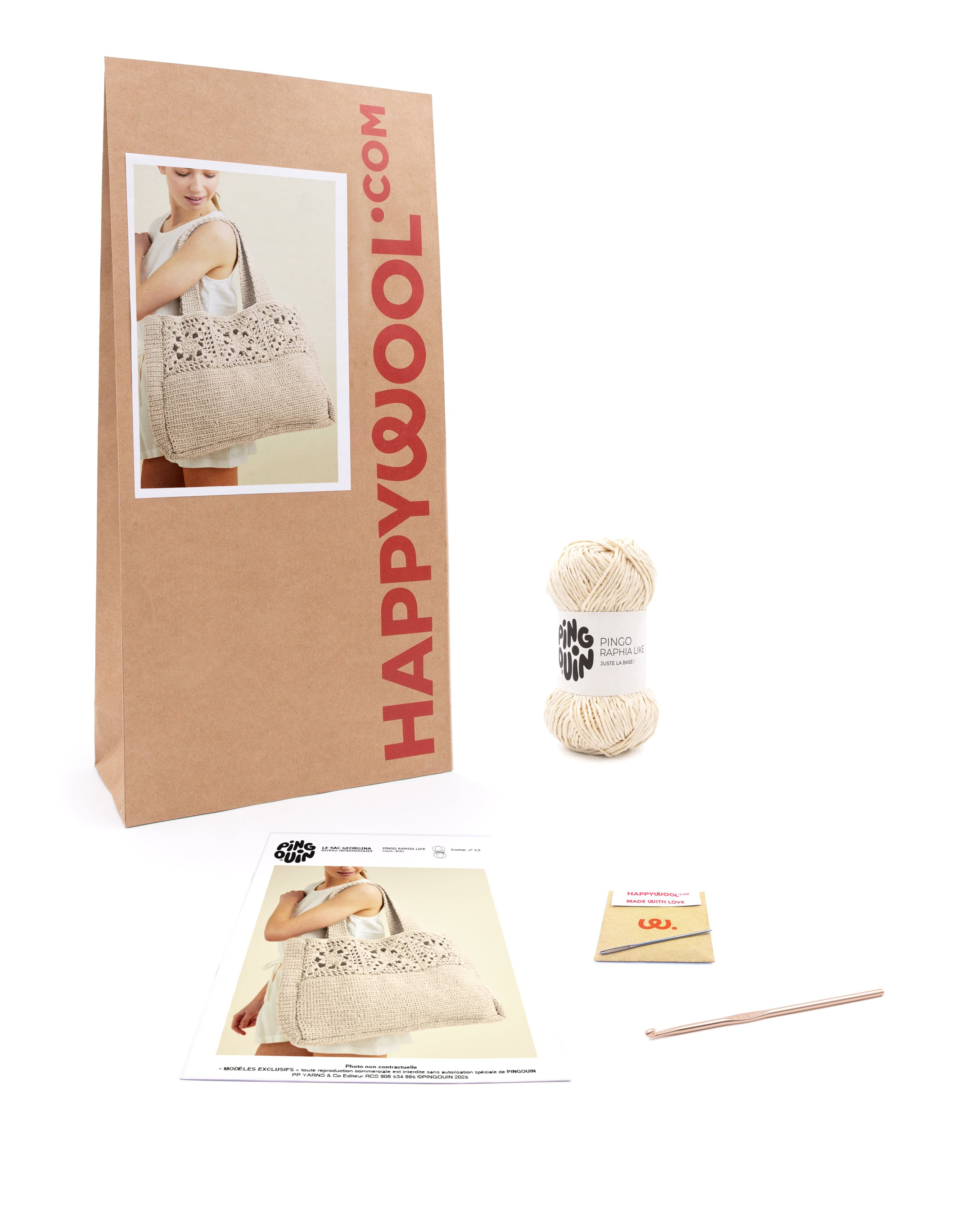 Kit Crochet Sac Georgina