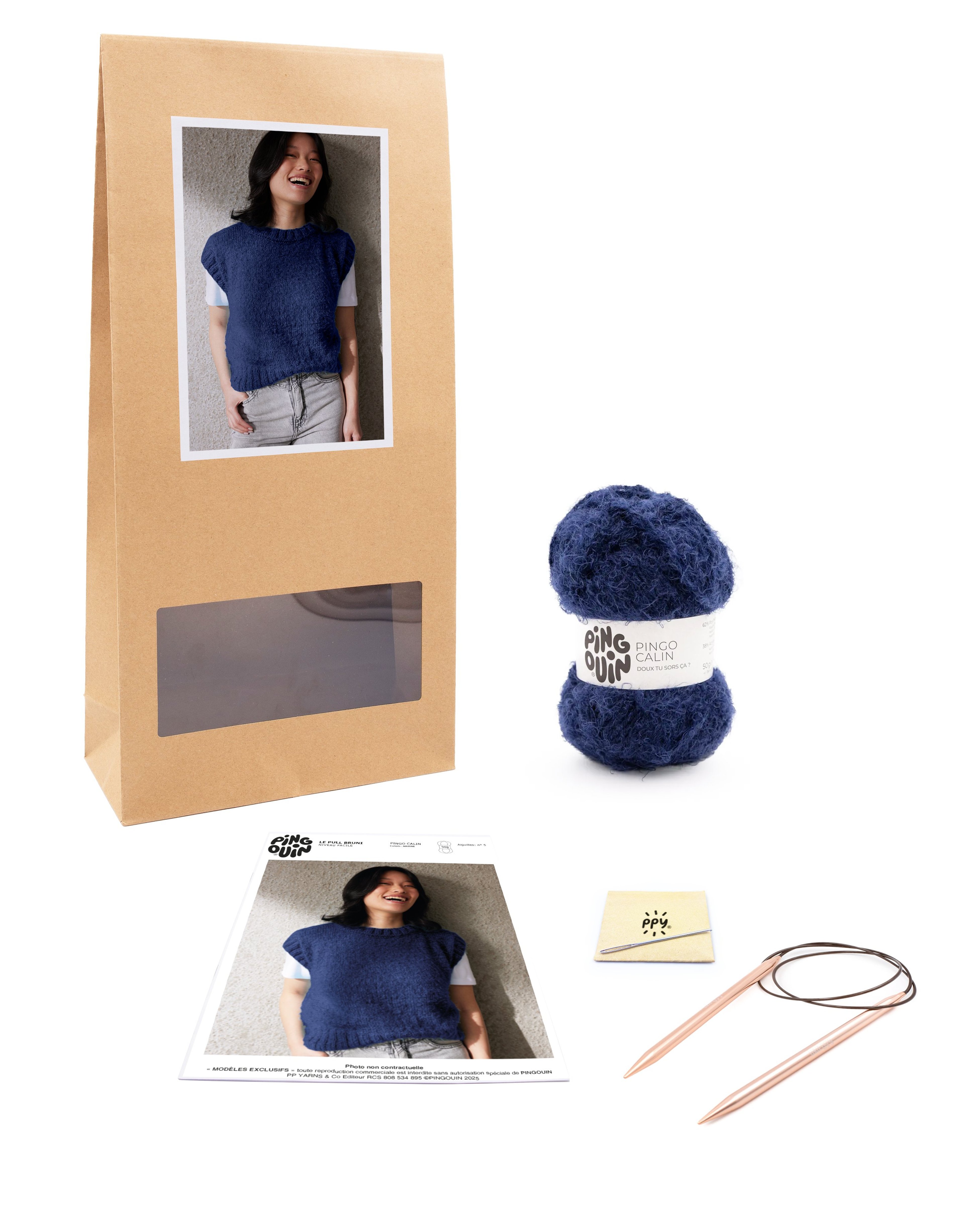 Kit Tricot Pull Bruni