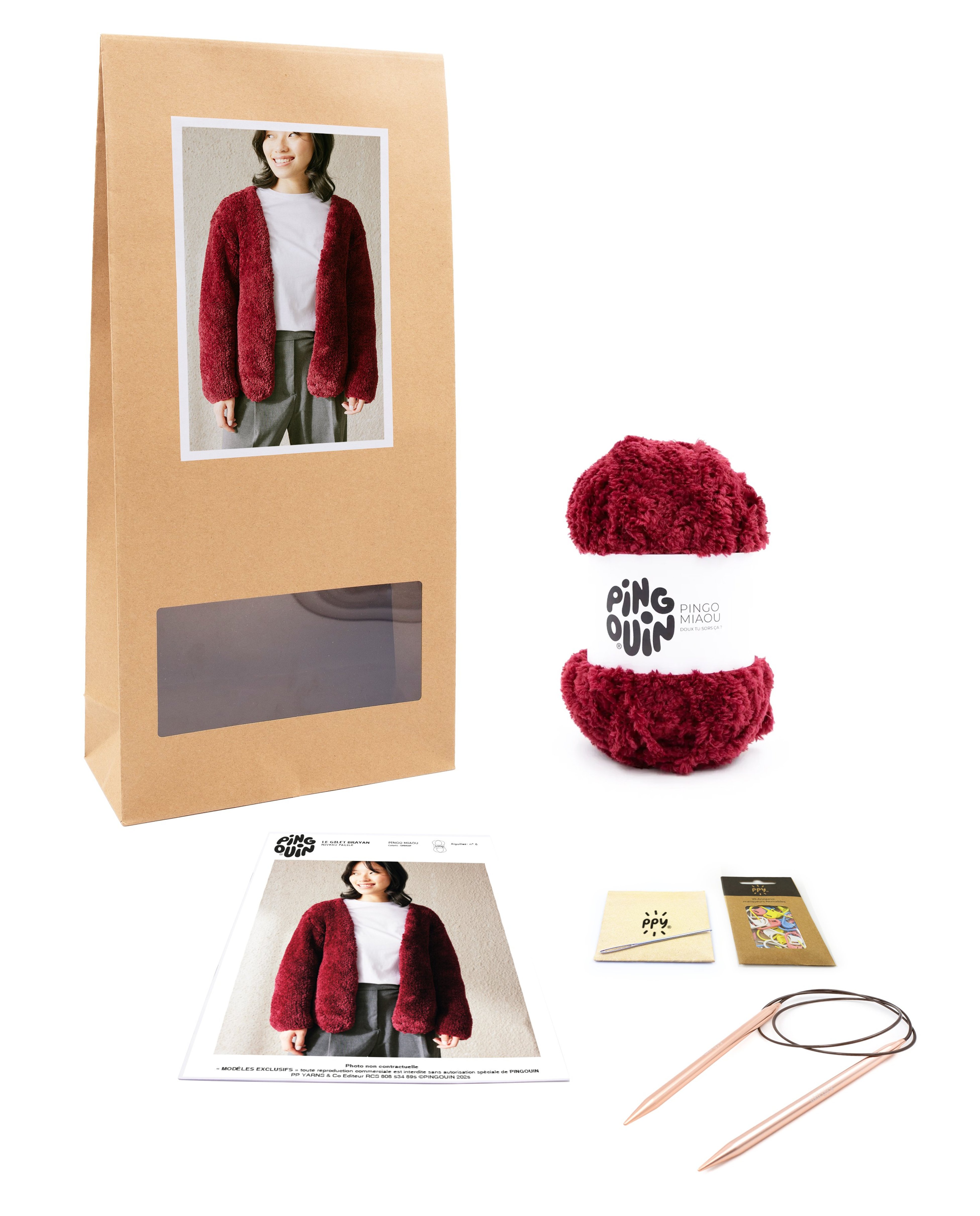 Kit Tricot Gilet Brayan