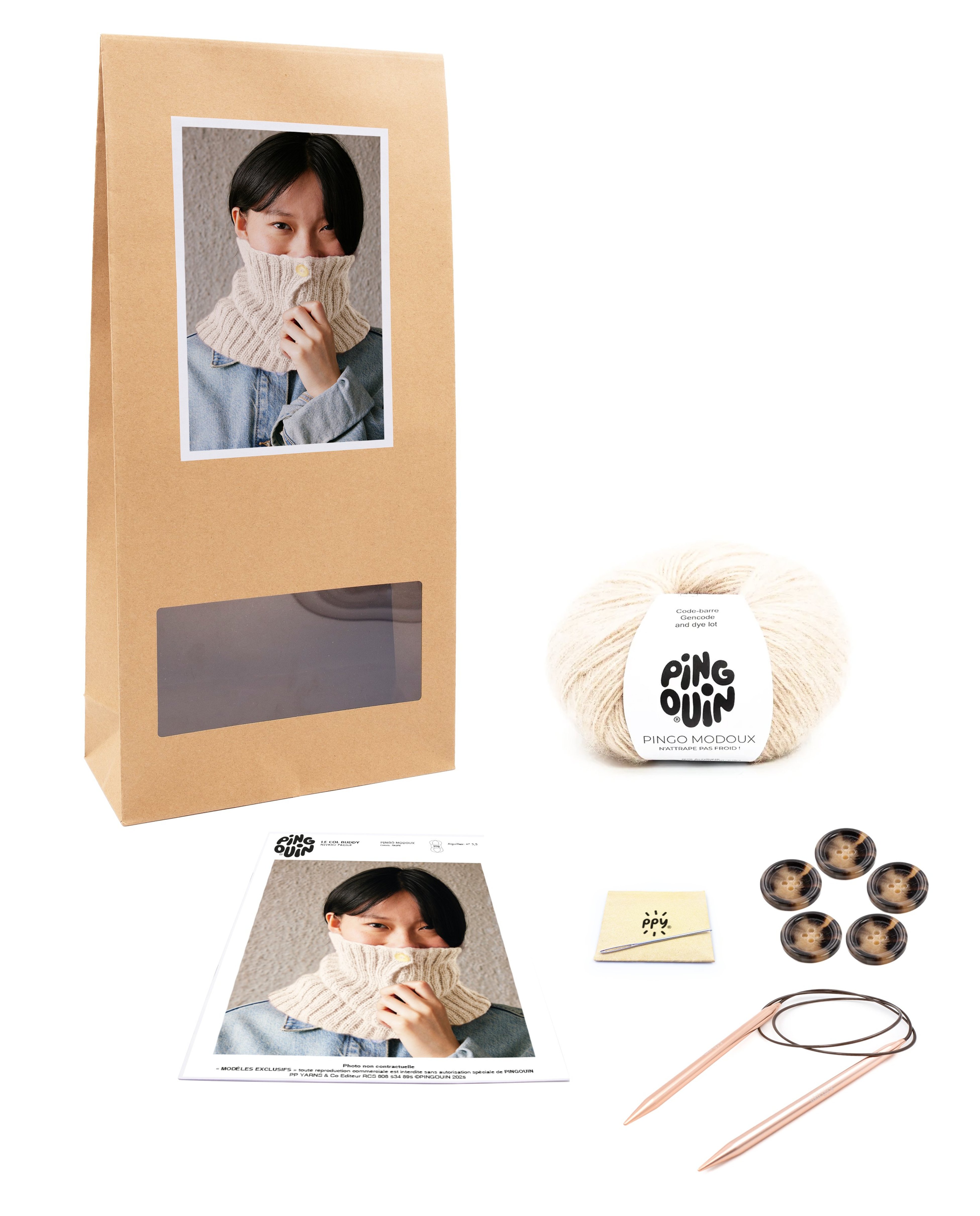 Kit Tricot Col Buddy