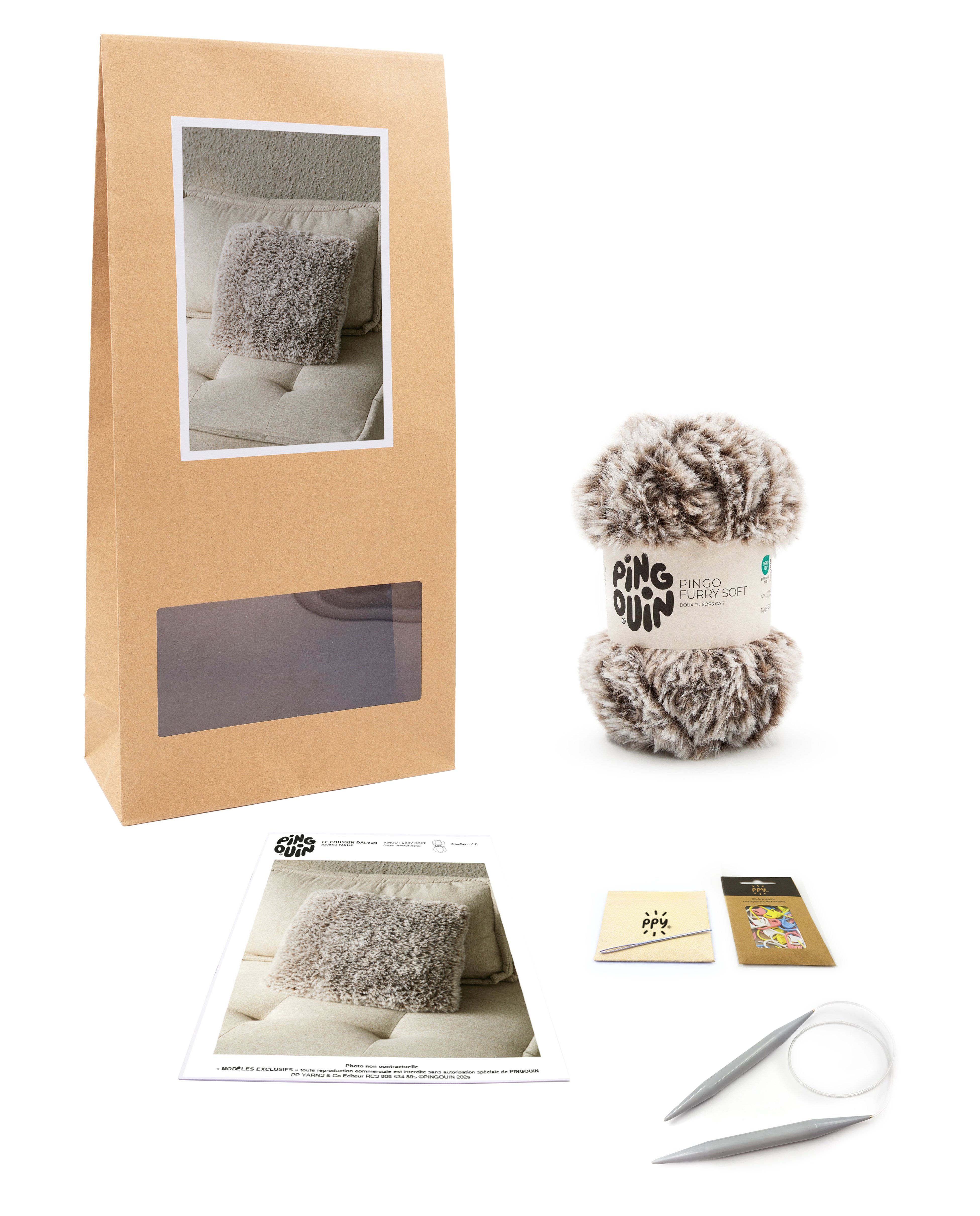 Kit Tricot Coussin Dalvin