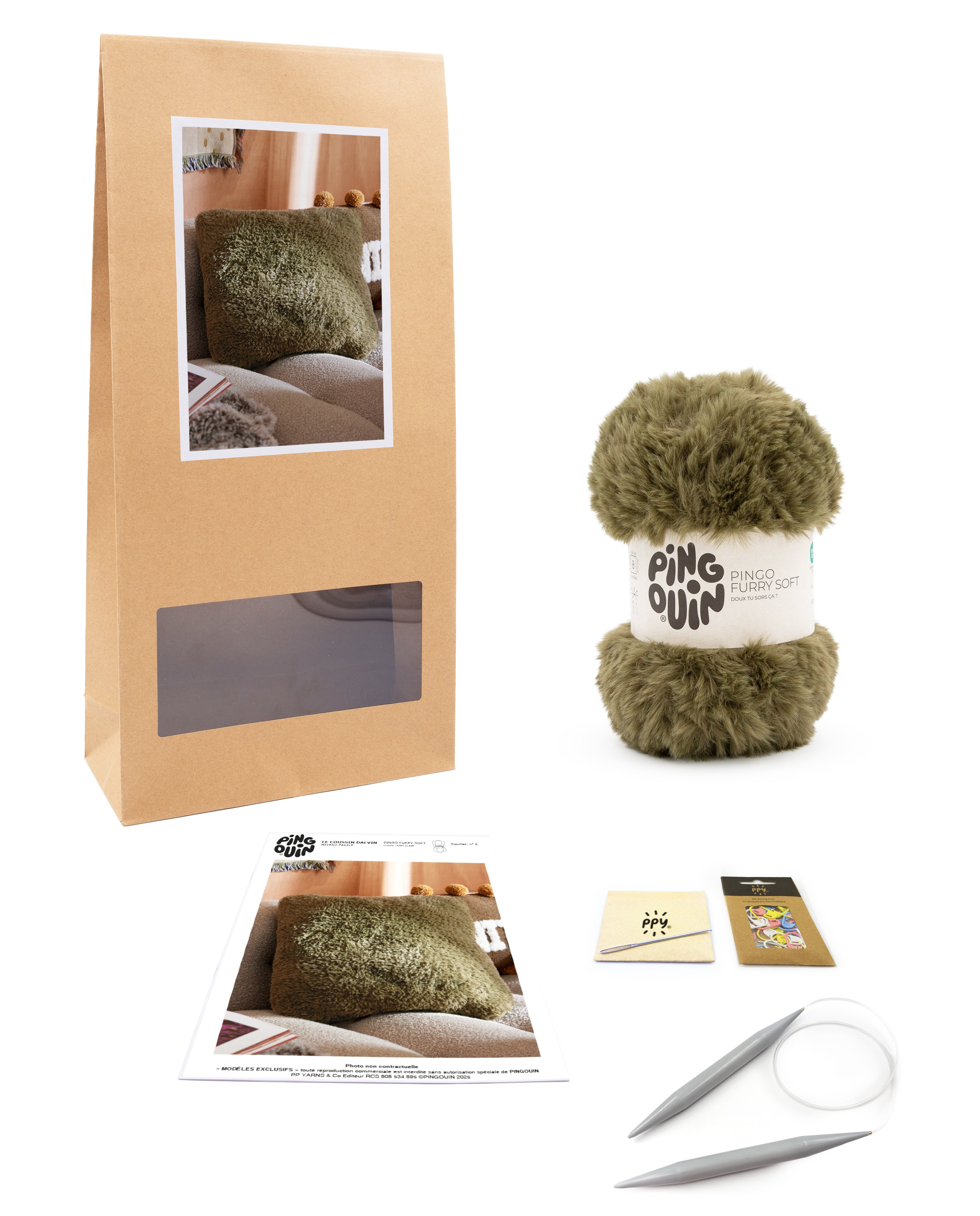 Kit Tricot Coussin Dalvin
