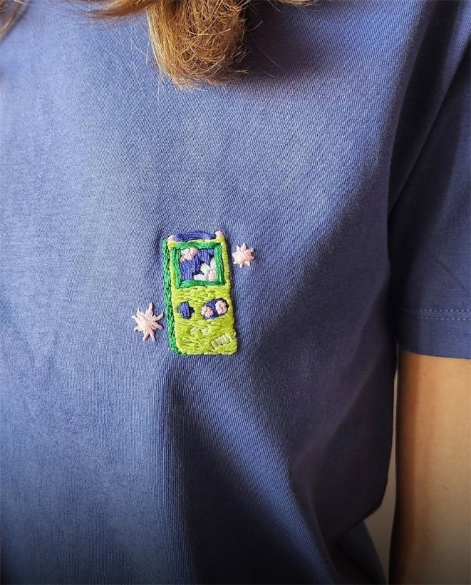 Kit de broderie game girl