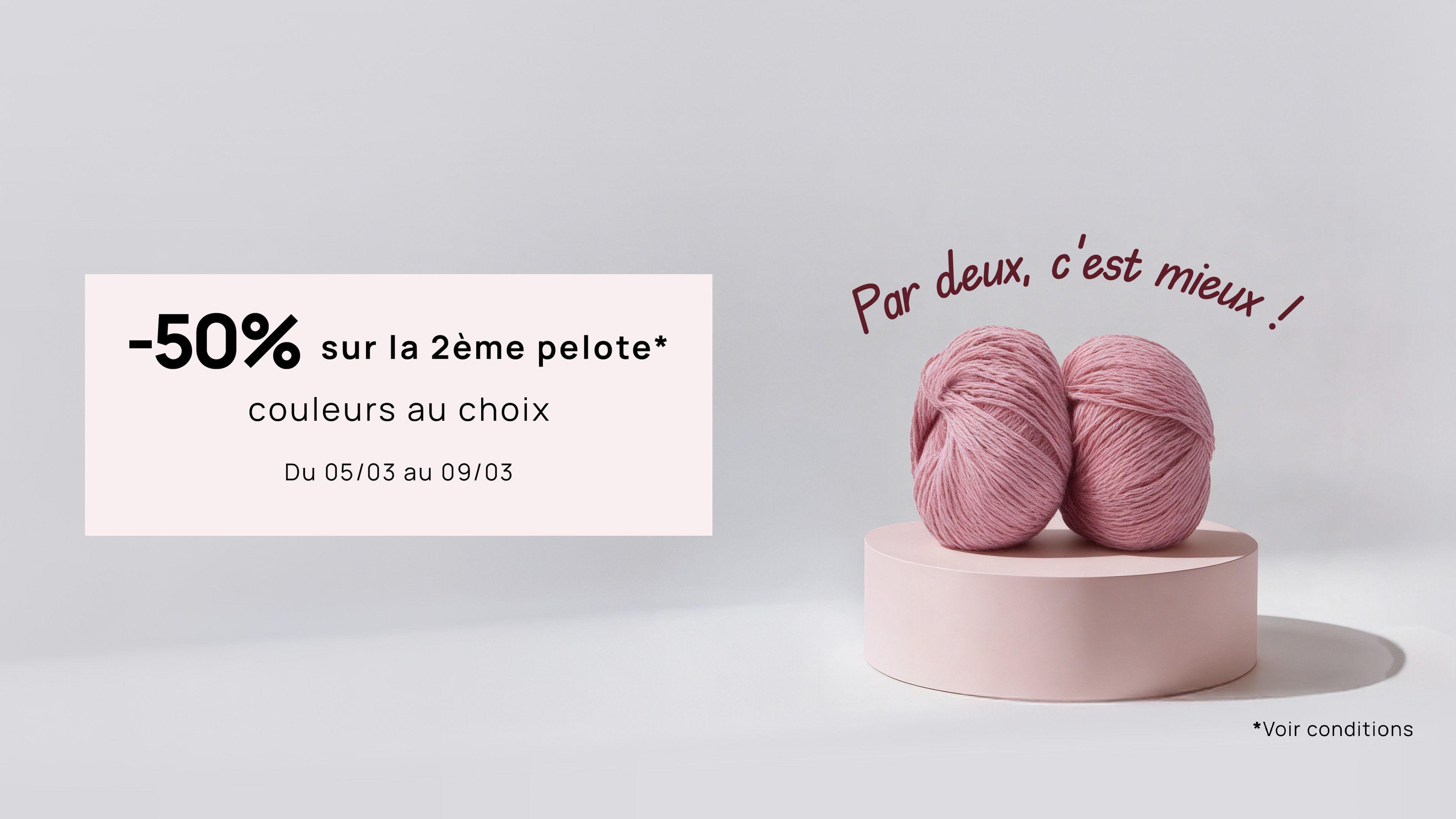 HB HW OPE -50% sur la 2ème