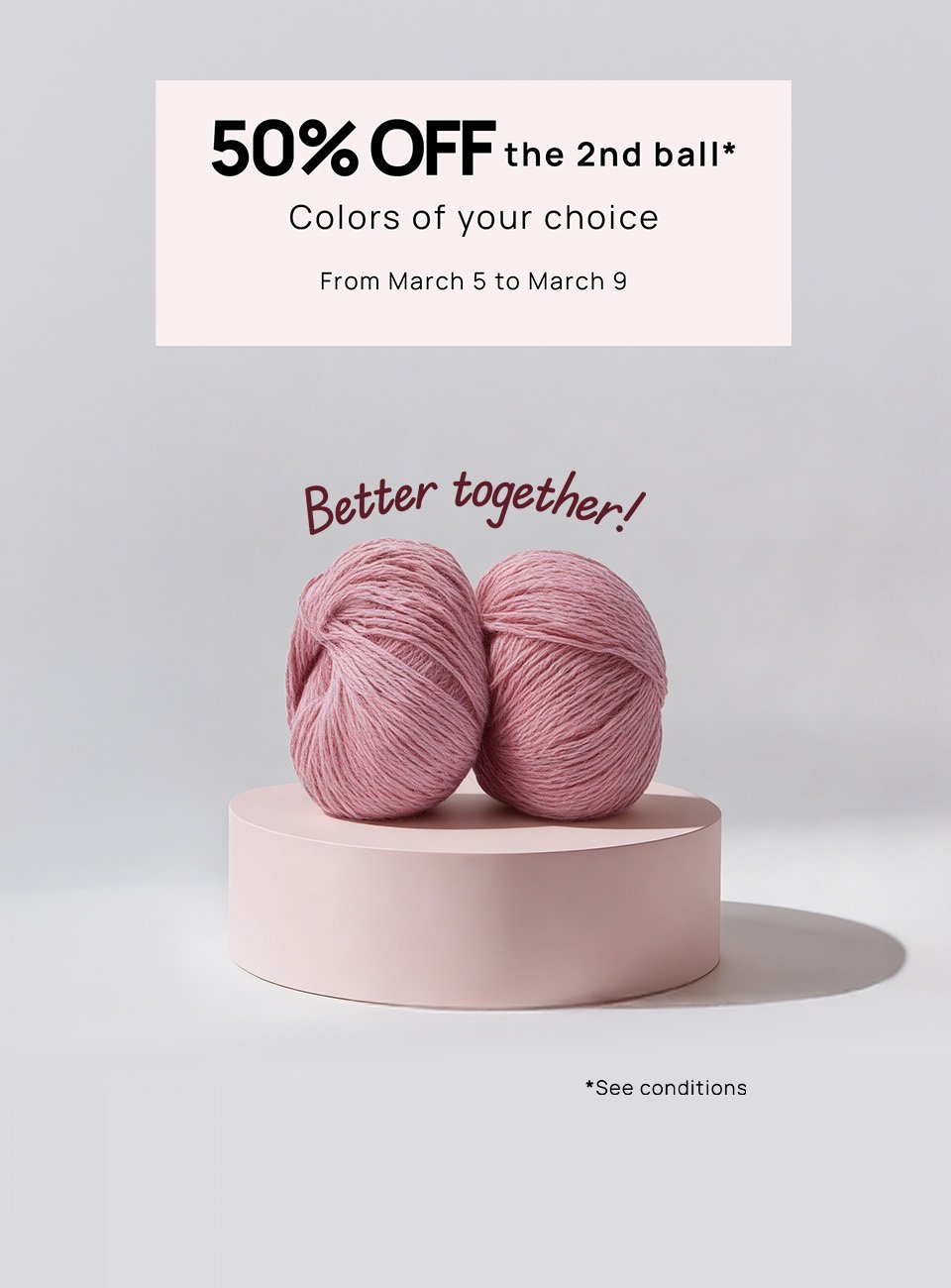 HB HW OPE -50% sur la 2ème