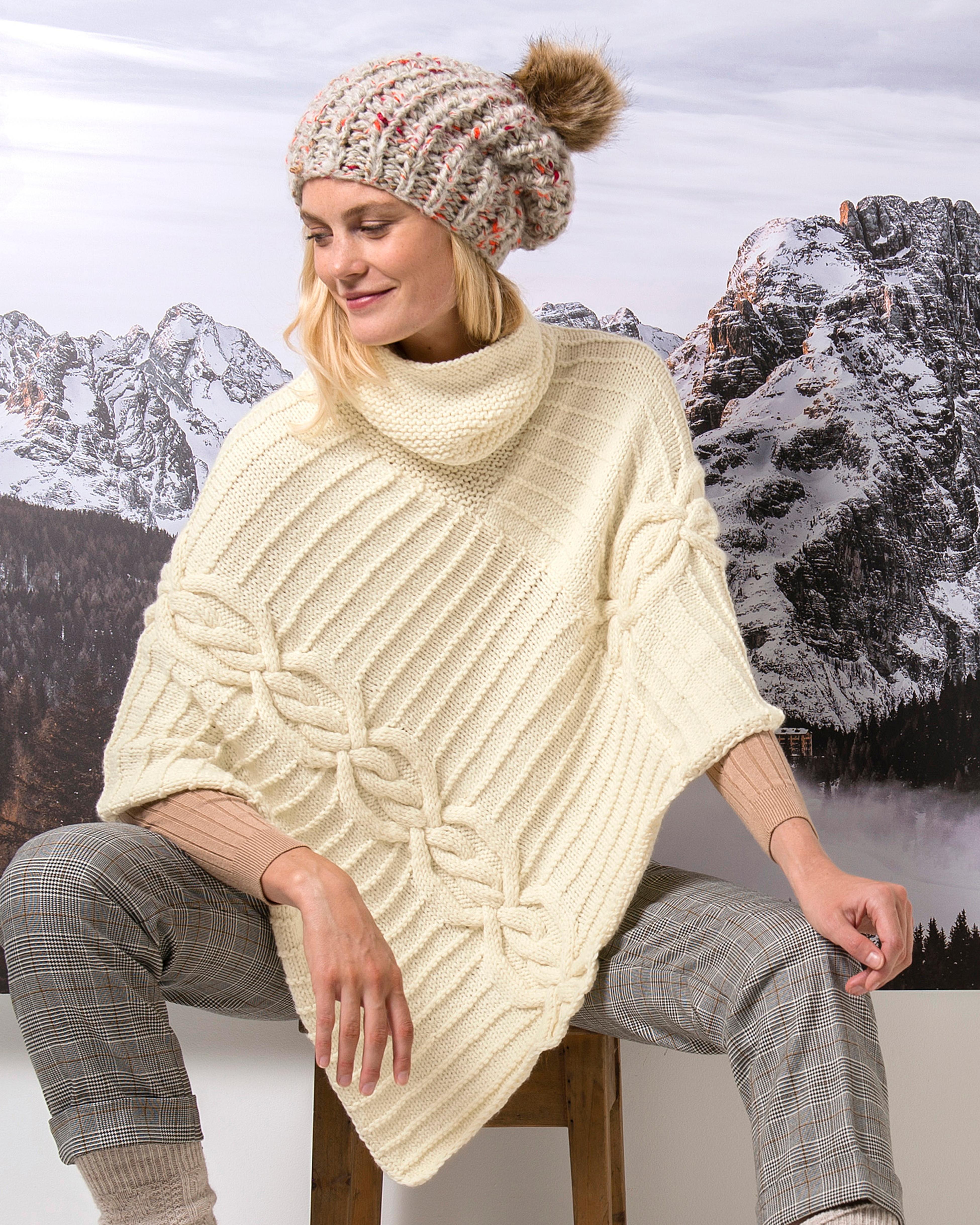 Dames Poncho Model Delhia