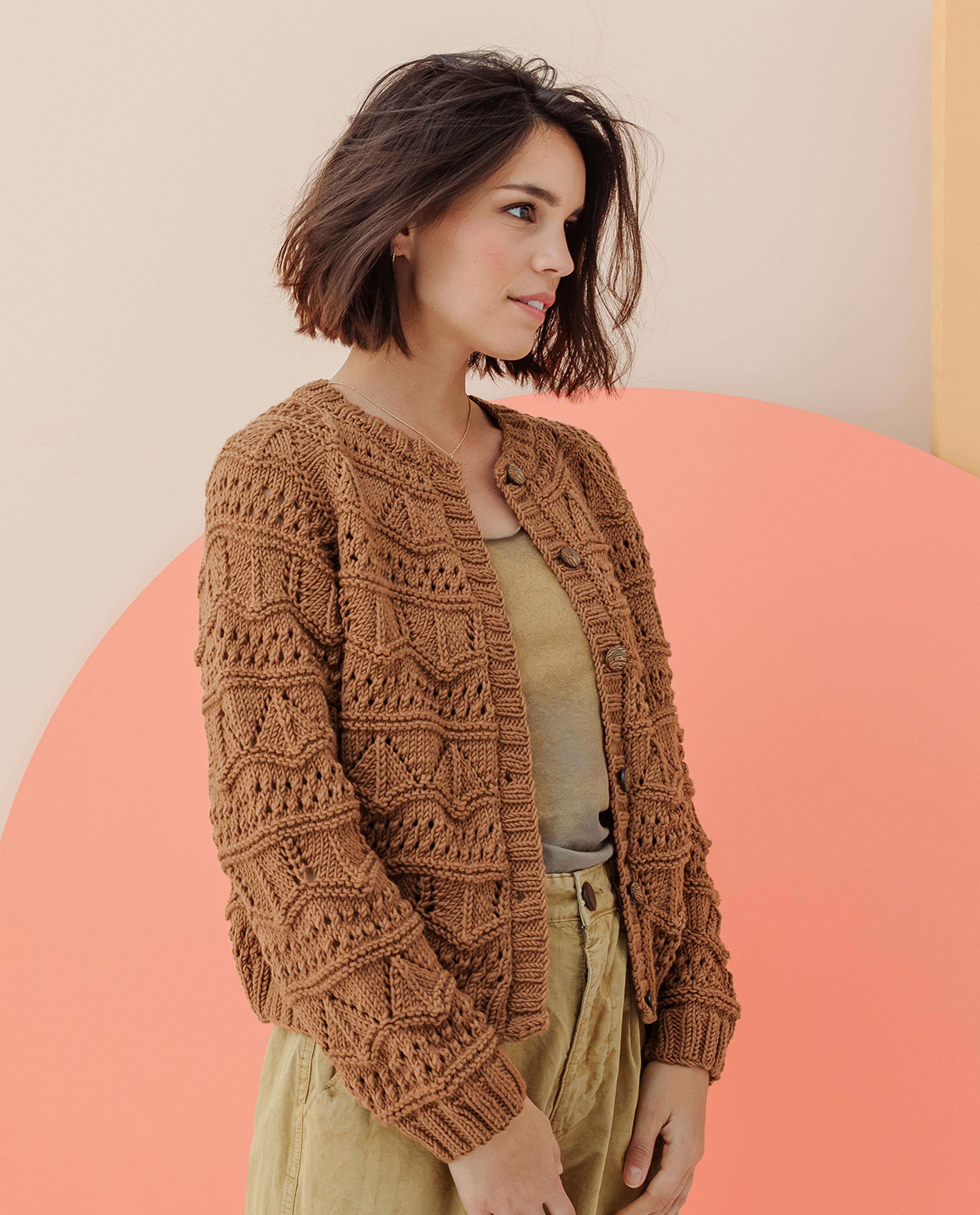 Women's Cardigan Effie Pattern Phil Merinos 6
