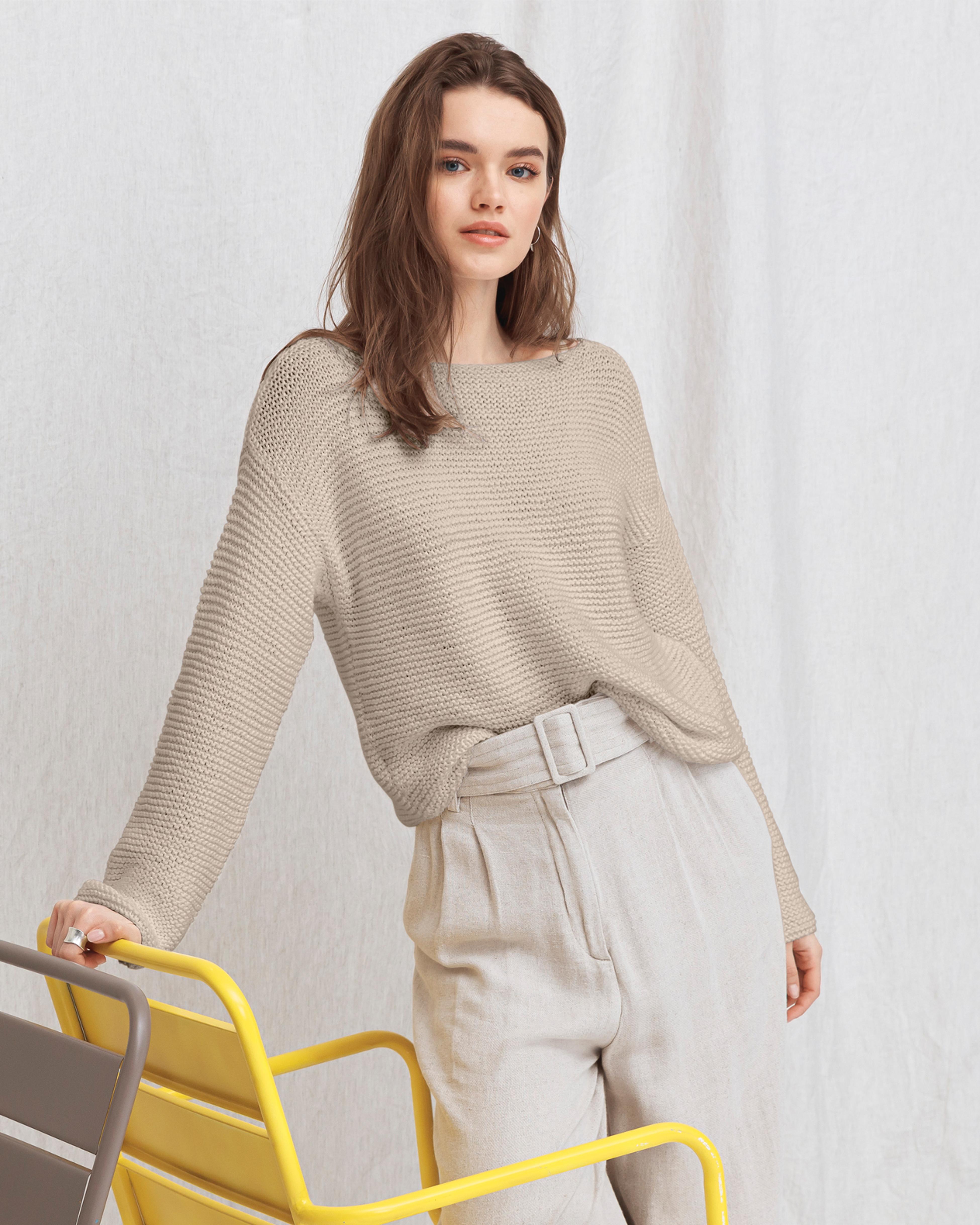 Phil Love Cotton Lin Sweater Pattern
