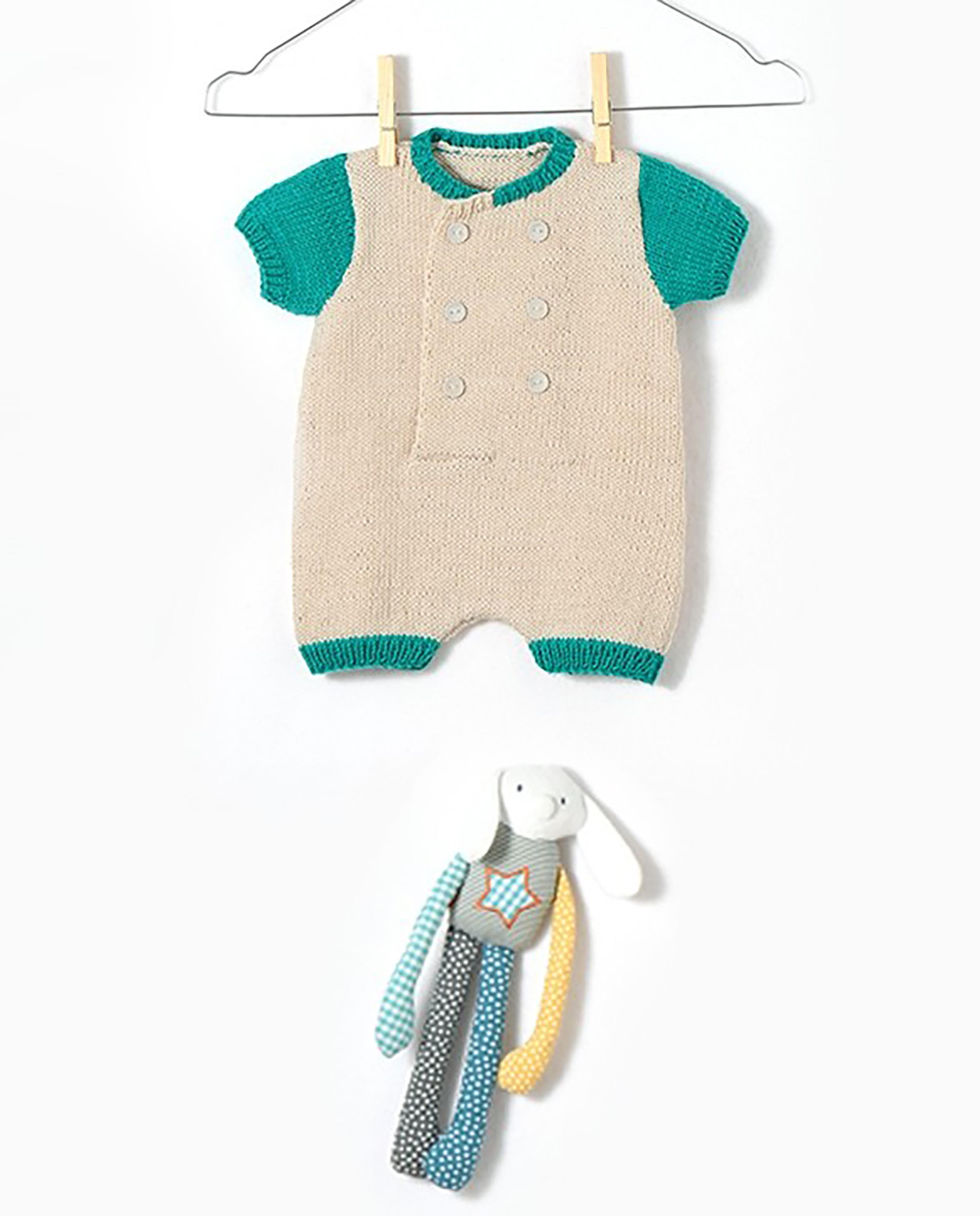 Modèle Layette - Combinaison Émeraude