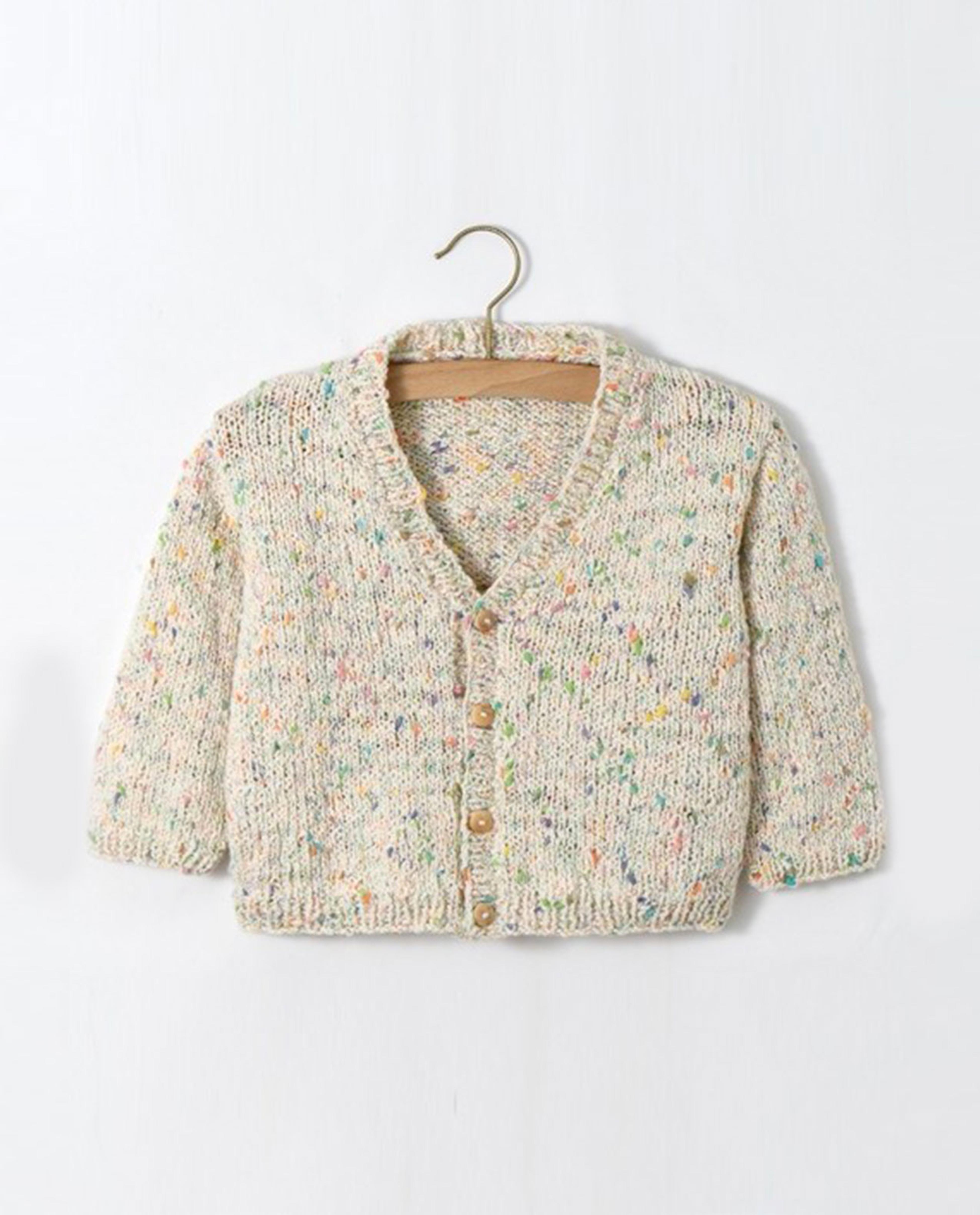 Kinderpatroon - Vest Pingo Confetti
