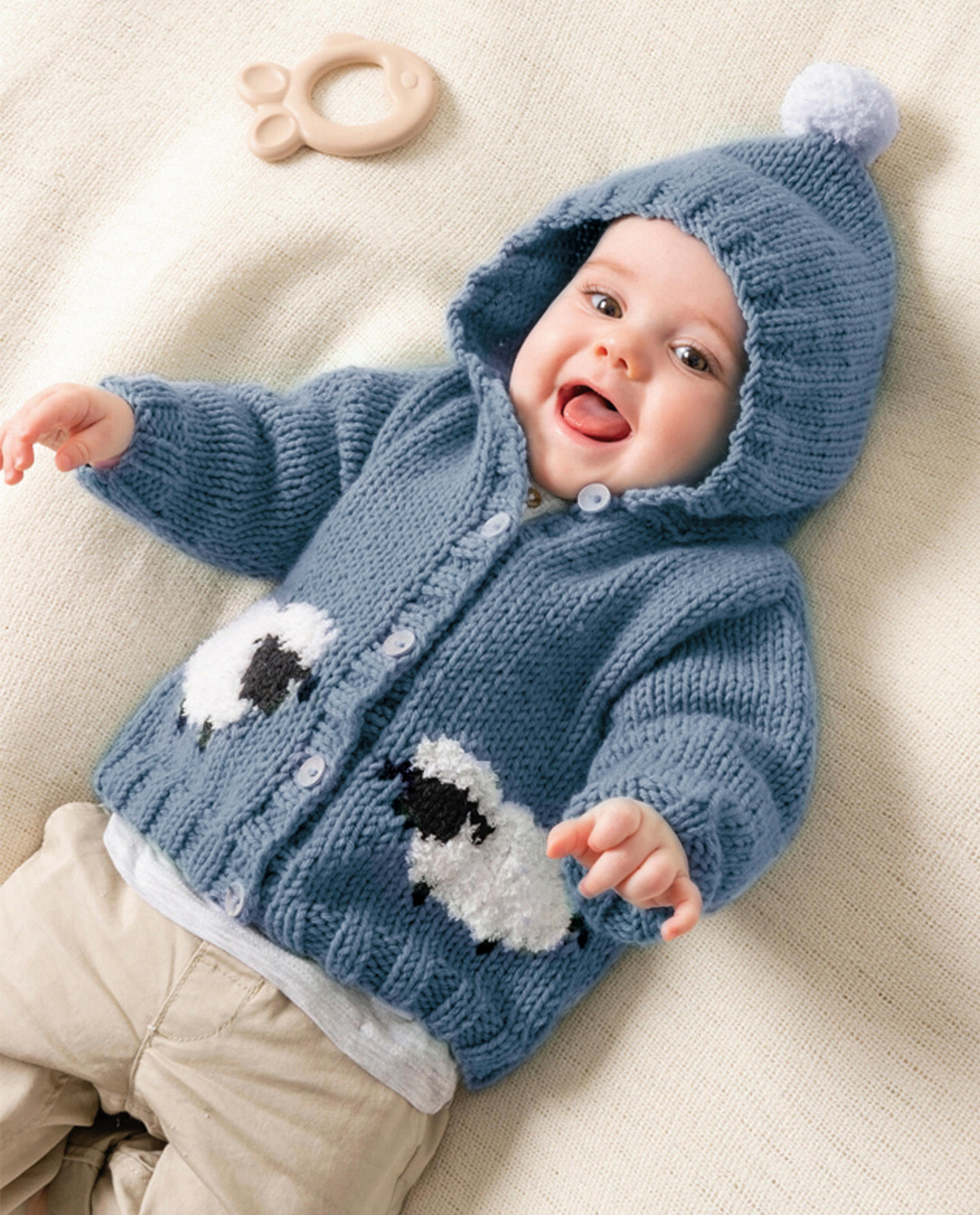Babypaletot patroon Léon