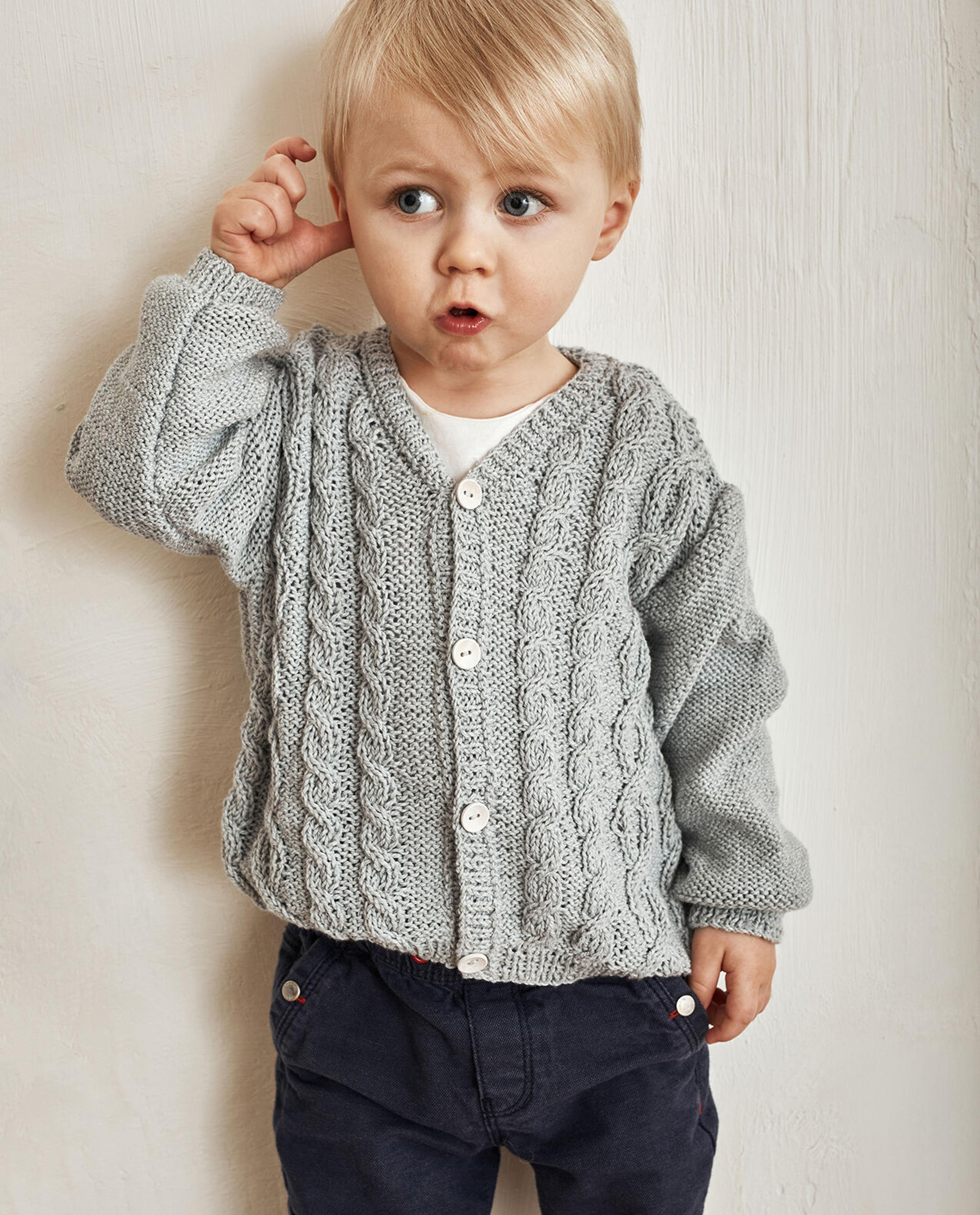 Modèle Gilet Garçon Maxence Phil Océan