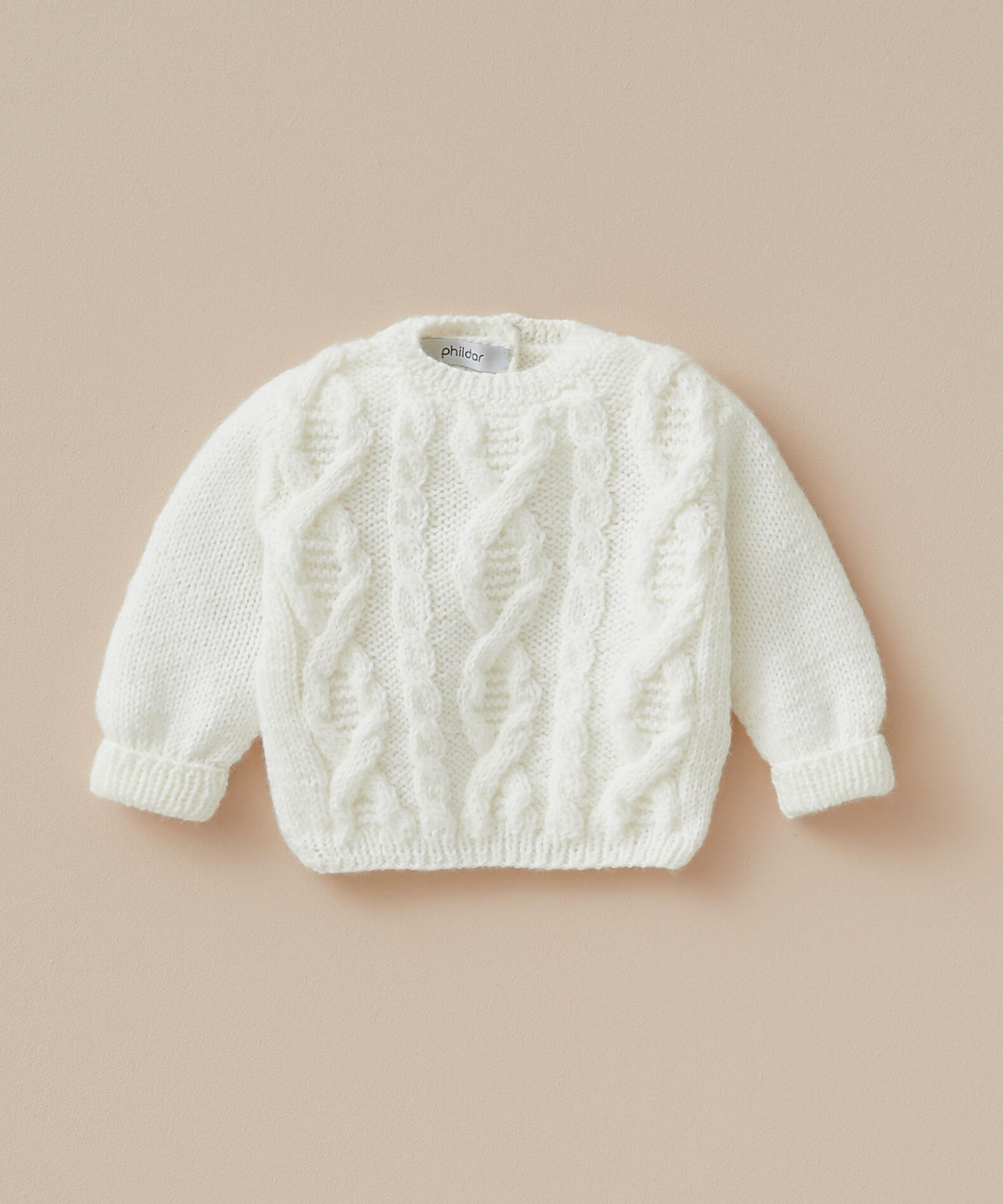 Modèle Pull Bébé Richard