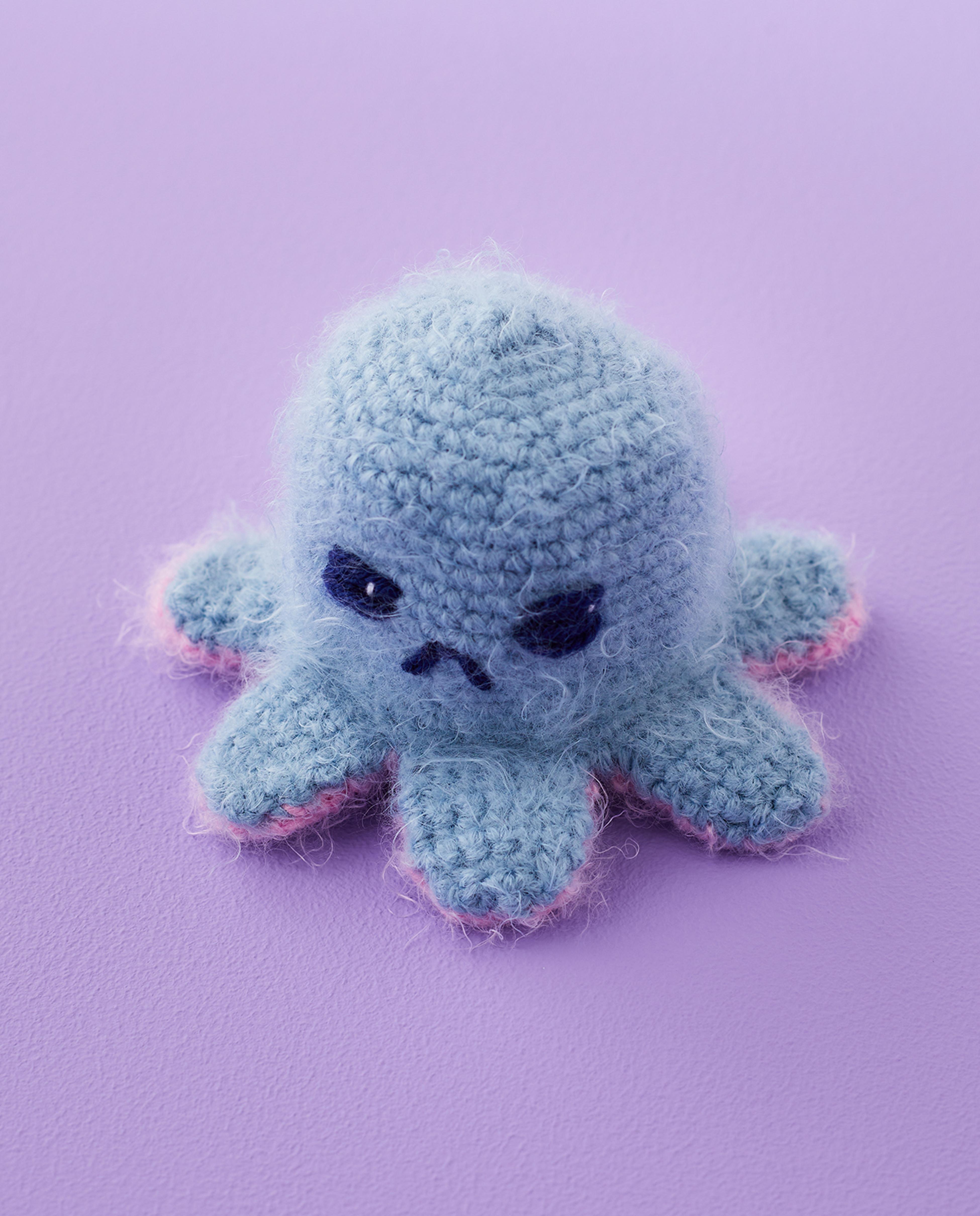 Modèle Doudou Amigurumi Pieuvre Humeur