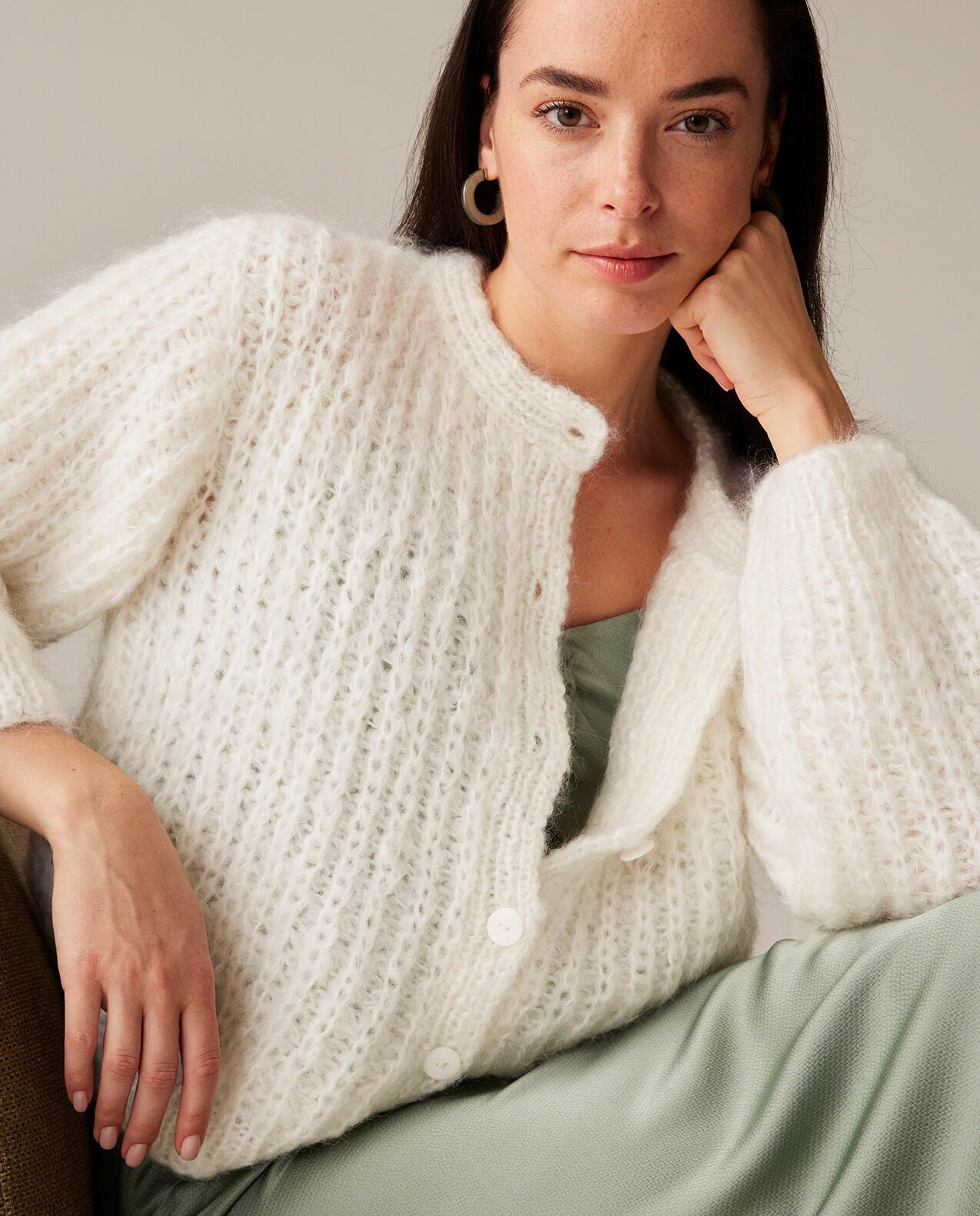 Modèle Gilet Femme Yoko Phil Love Mohair