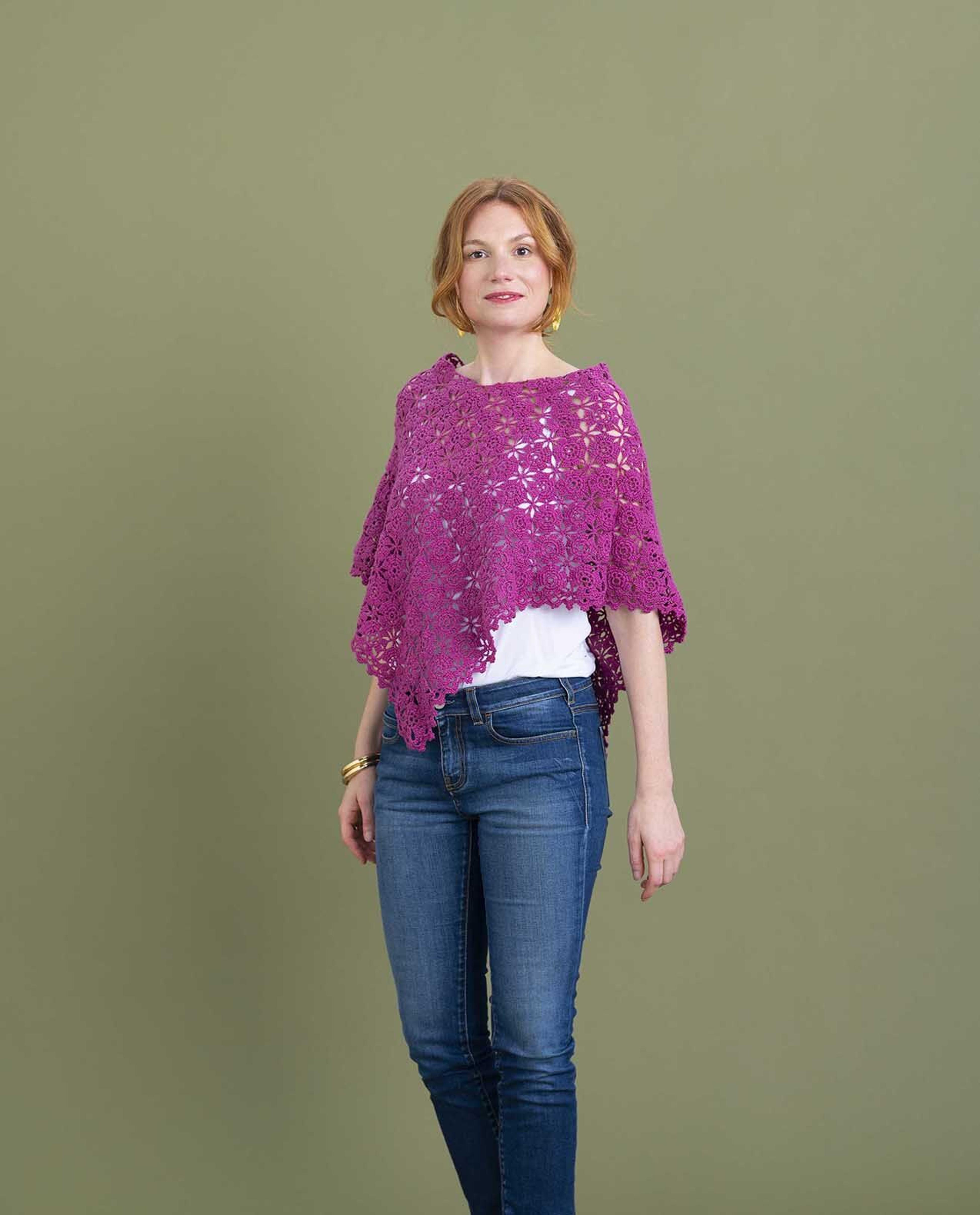 Modèle Poncho Femme Mae