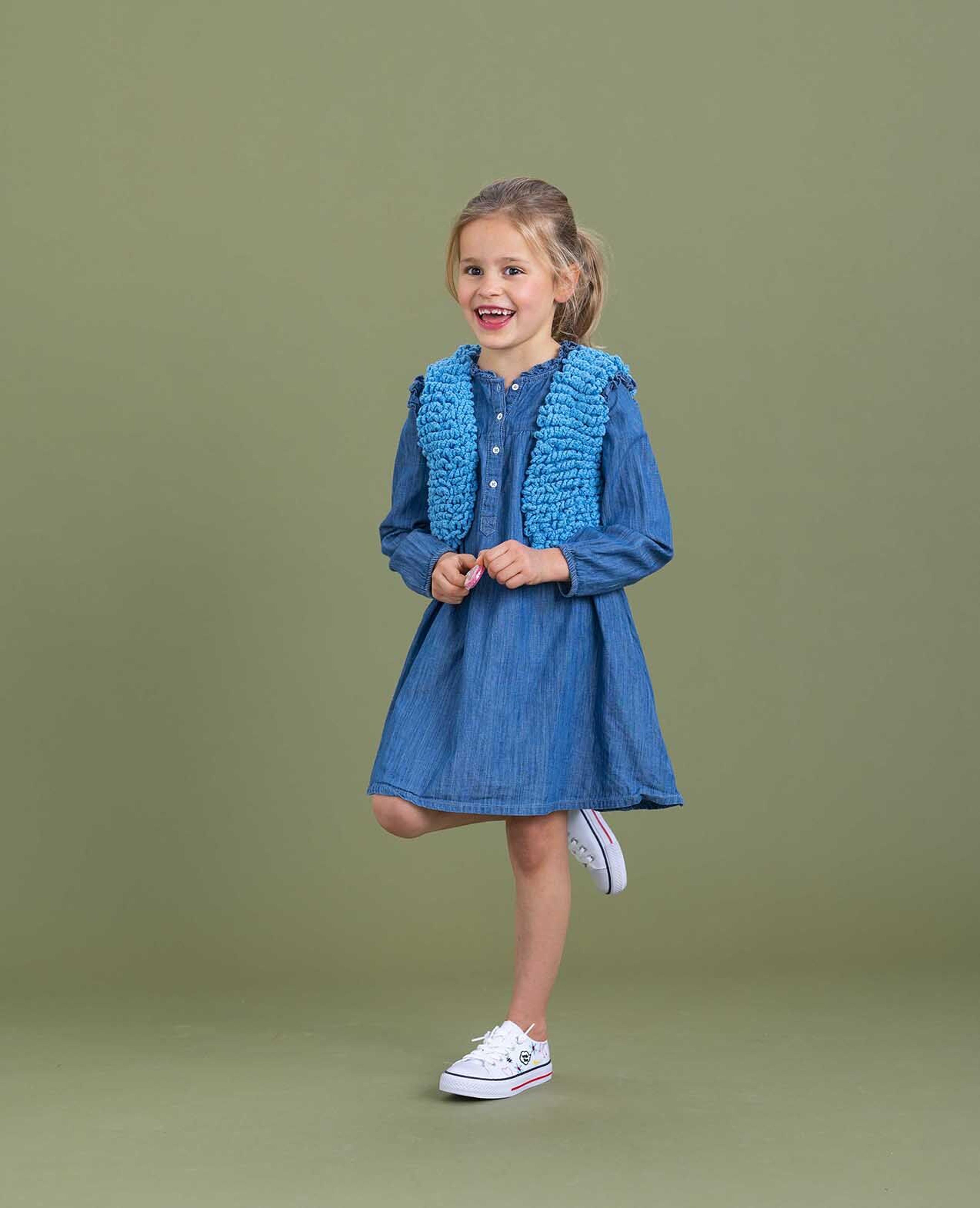 Girls' Sleeveless Vest Pattern Maguette