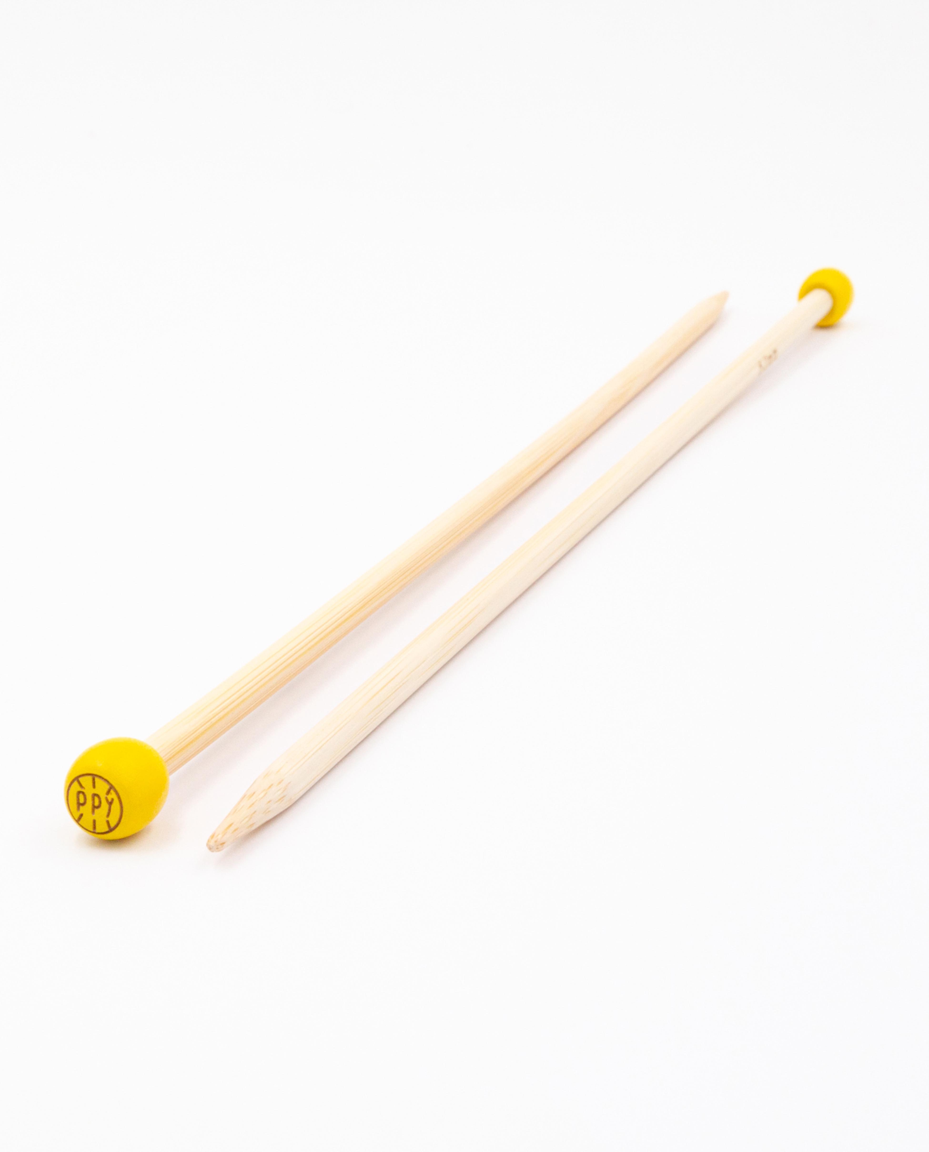 Aiguilles Droites 33 Cm Bambou
