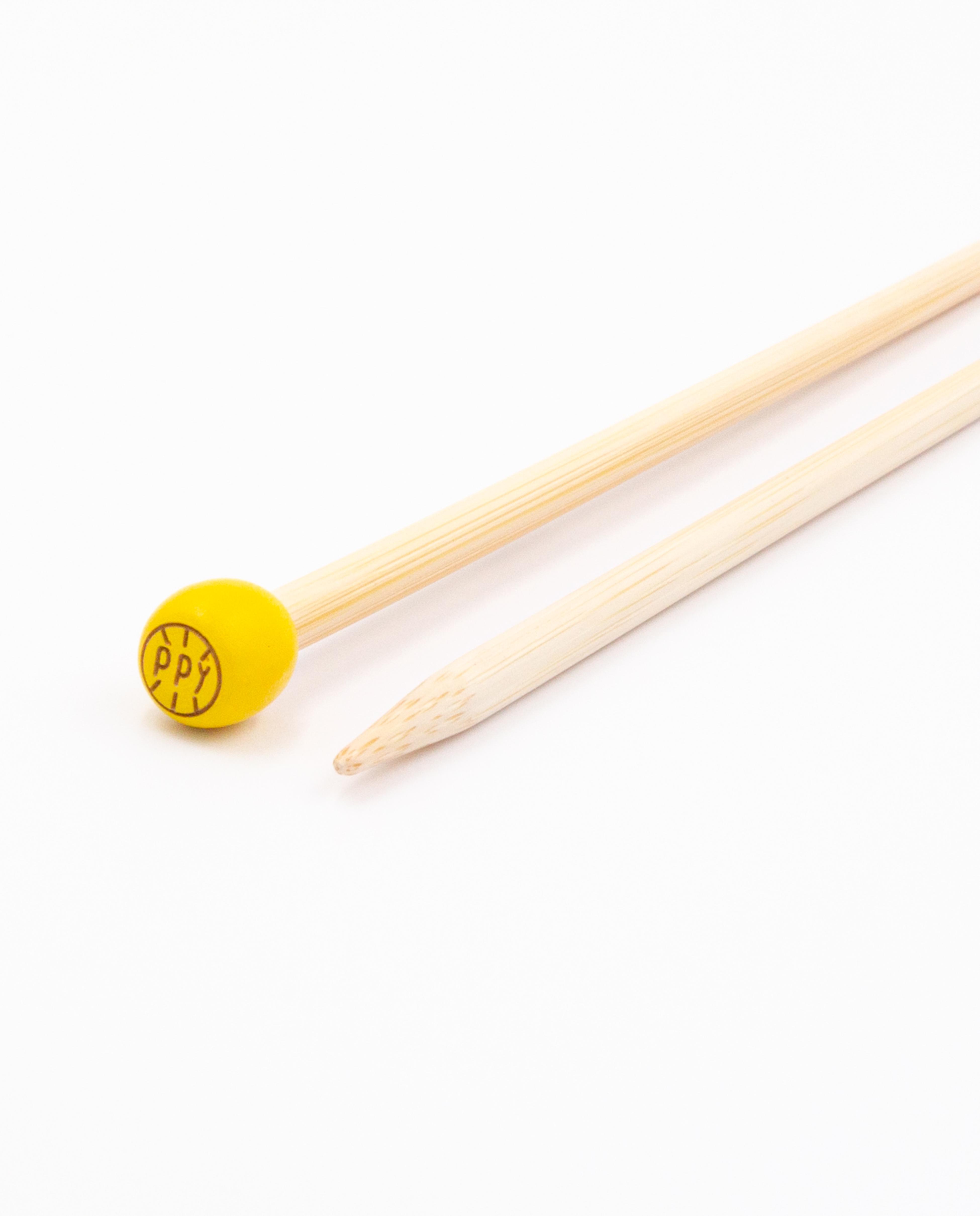 Aiguilles Droites 33 Cm Bambou