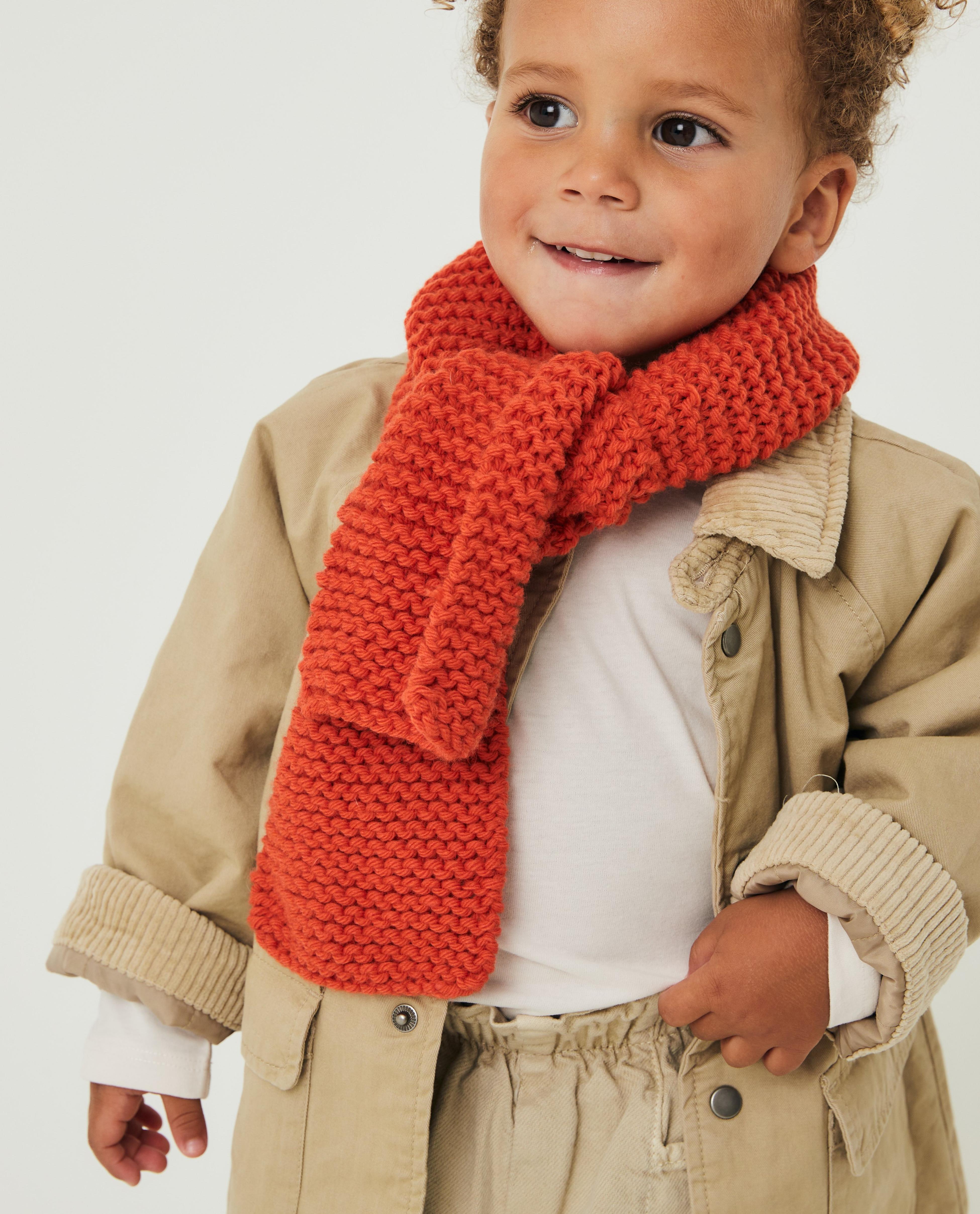 Boy's Terry Scarf Pattern