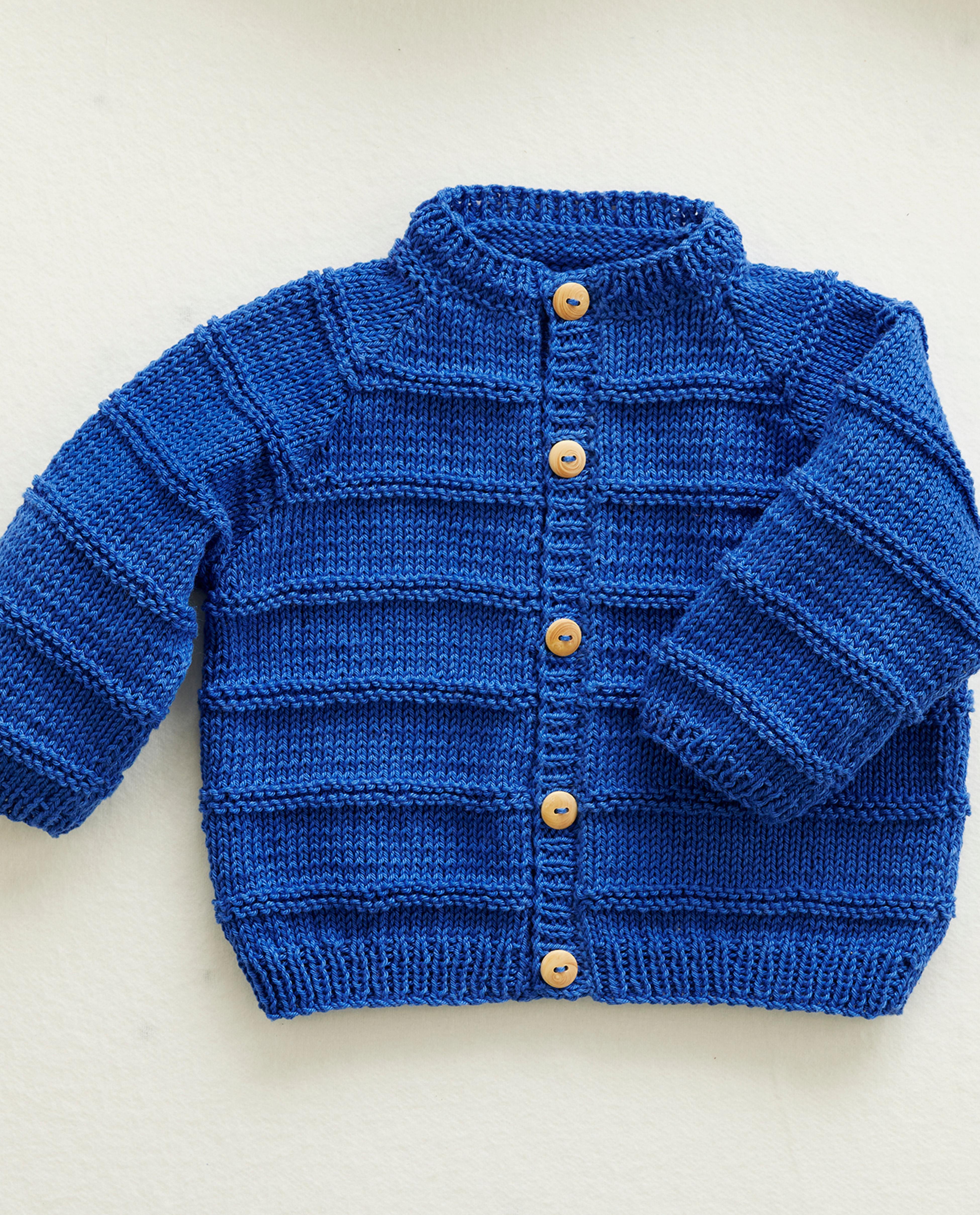 Colin Baby Cardigan Pattern