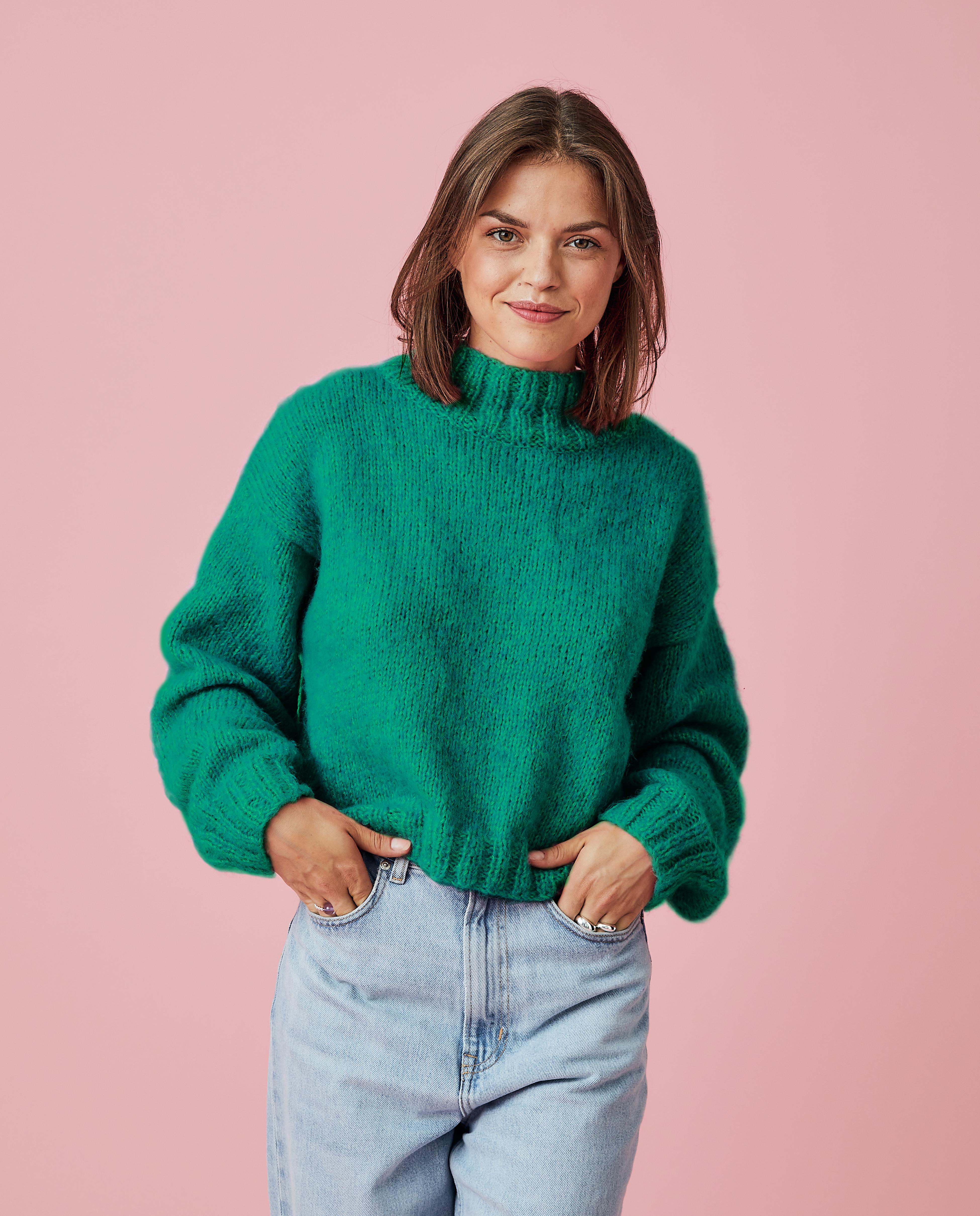 Modèle Pull Femme Marguerite