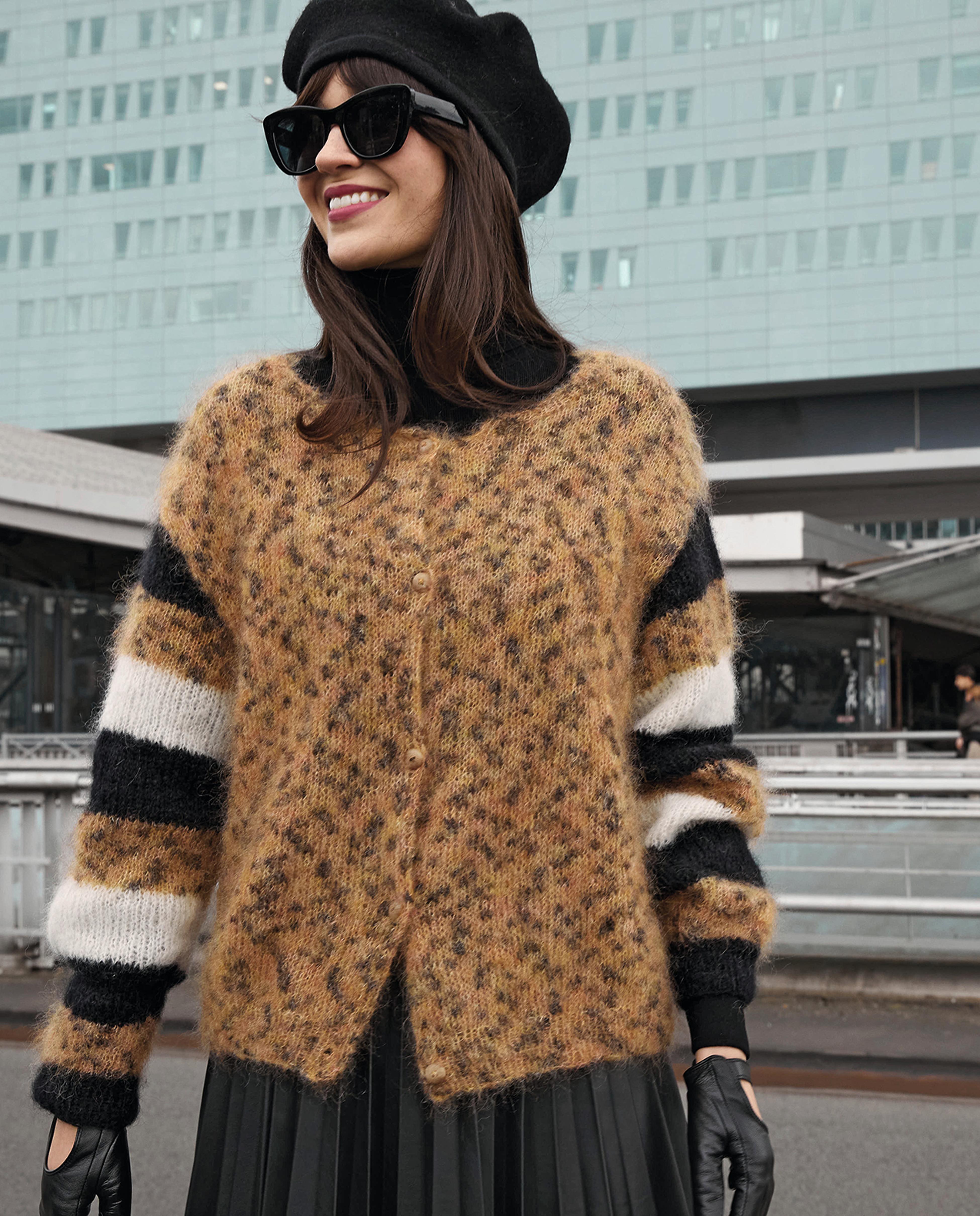 Women's Cardigan Model Ninon