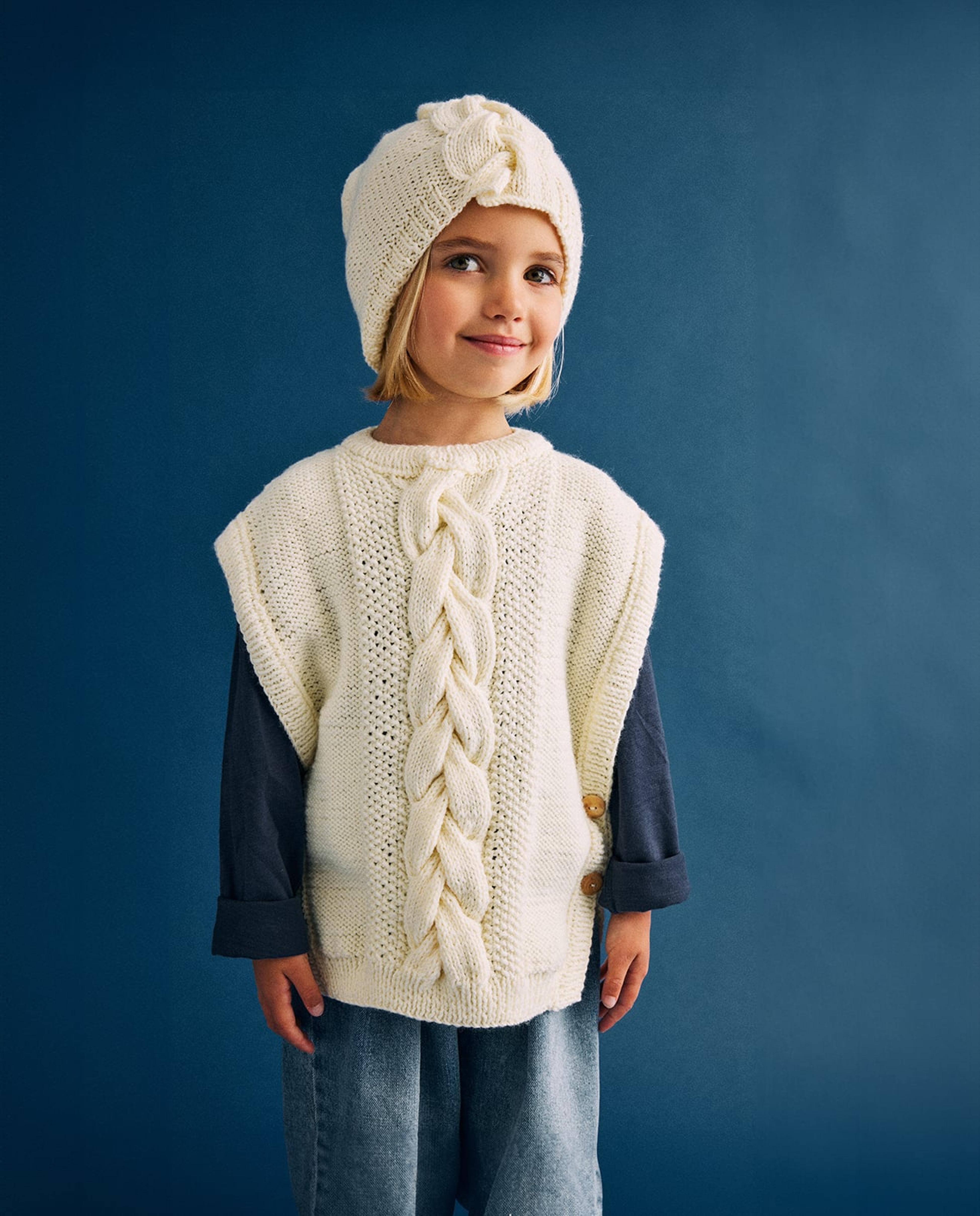 Eliana Child Yoke Sweater Pattern