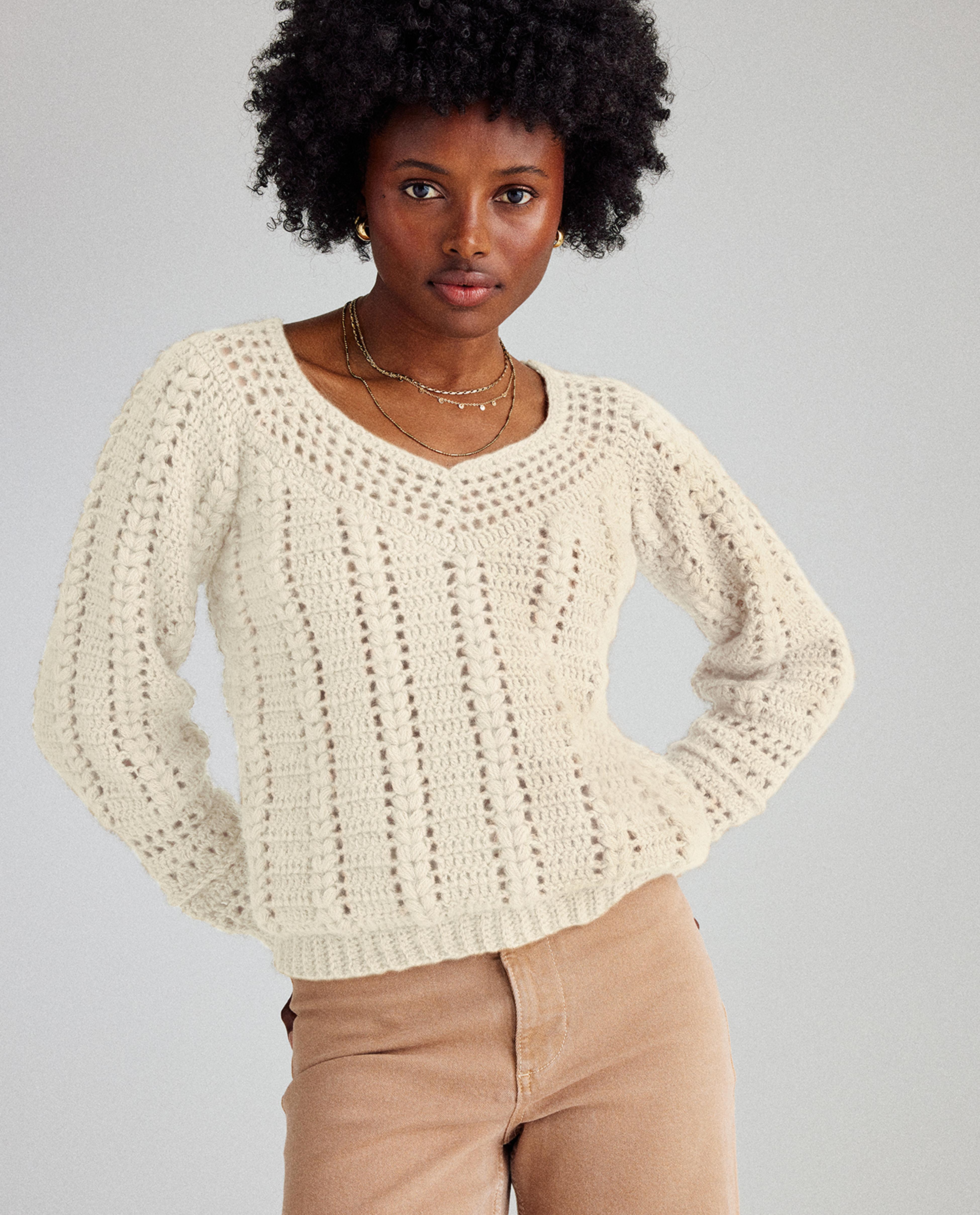 Modèle Pull Femme Faustine