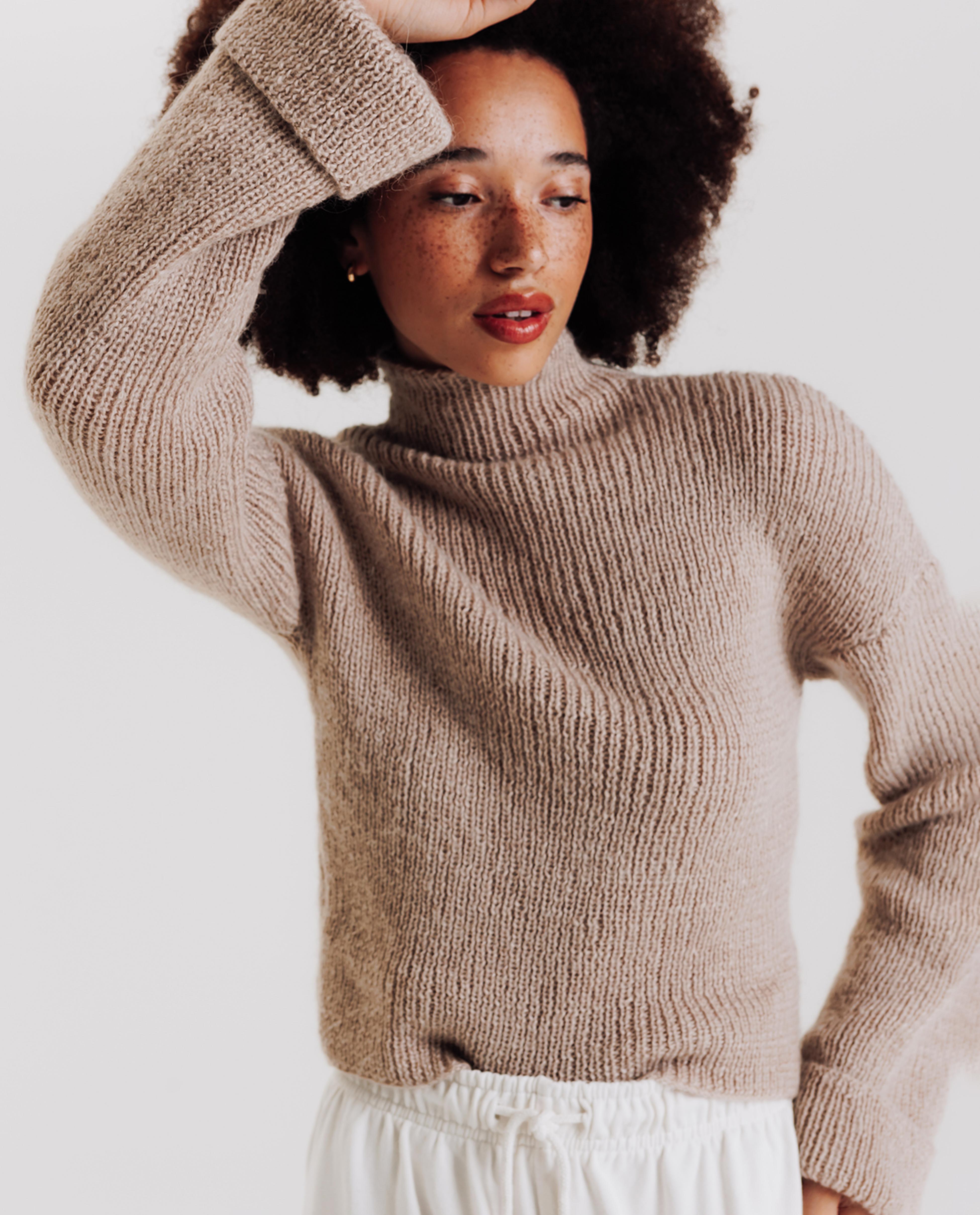 Modèle Pull Femme Bois