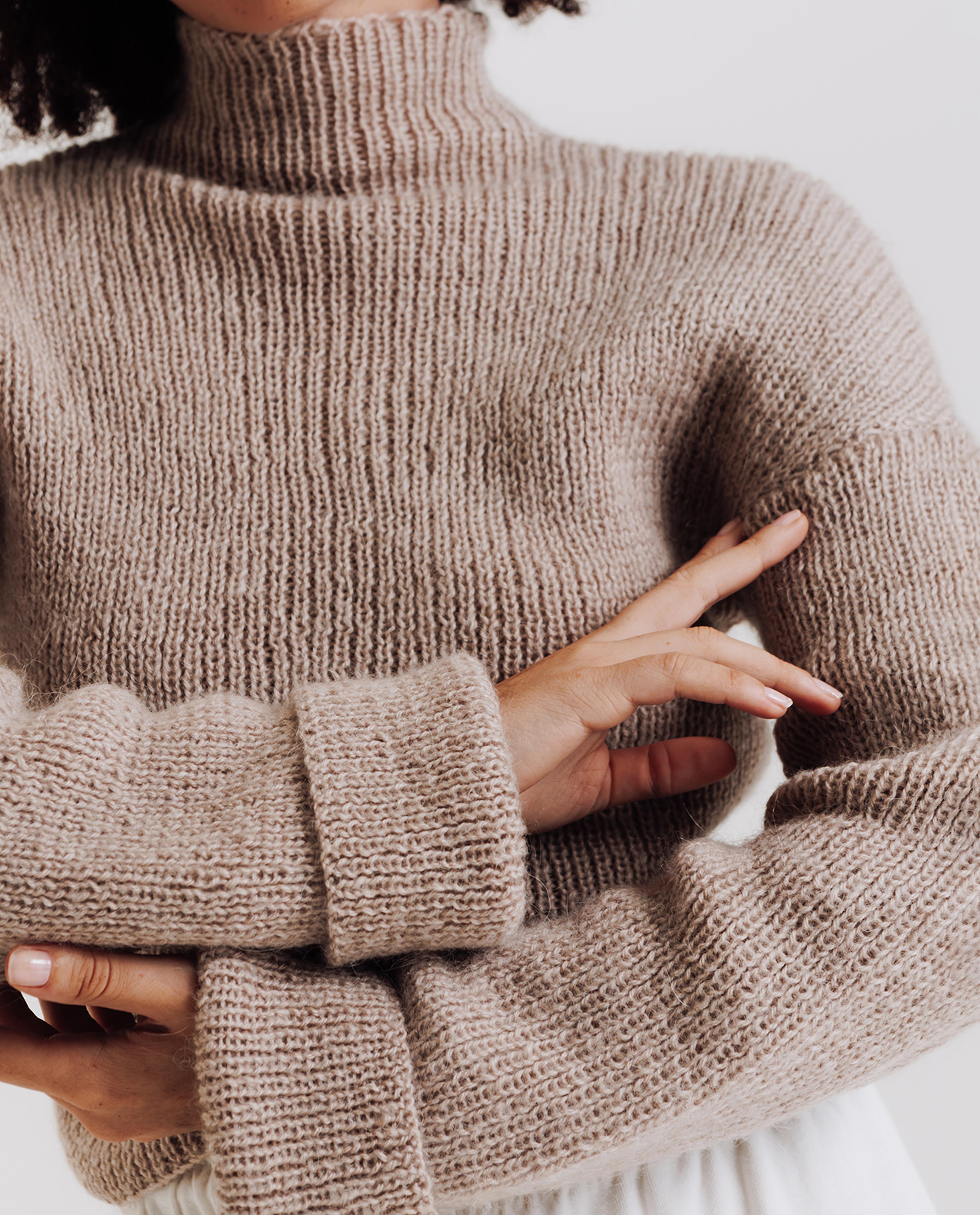 Modèle Pull Femme Bois