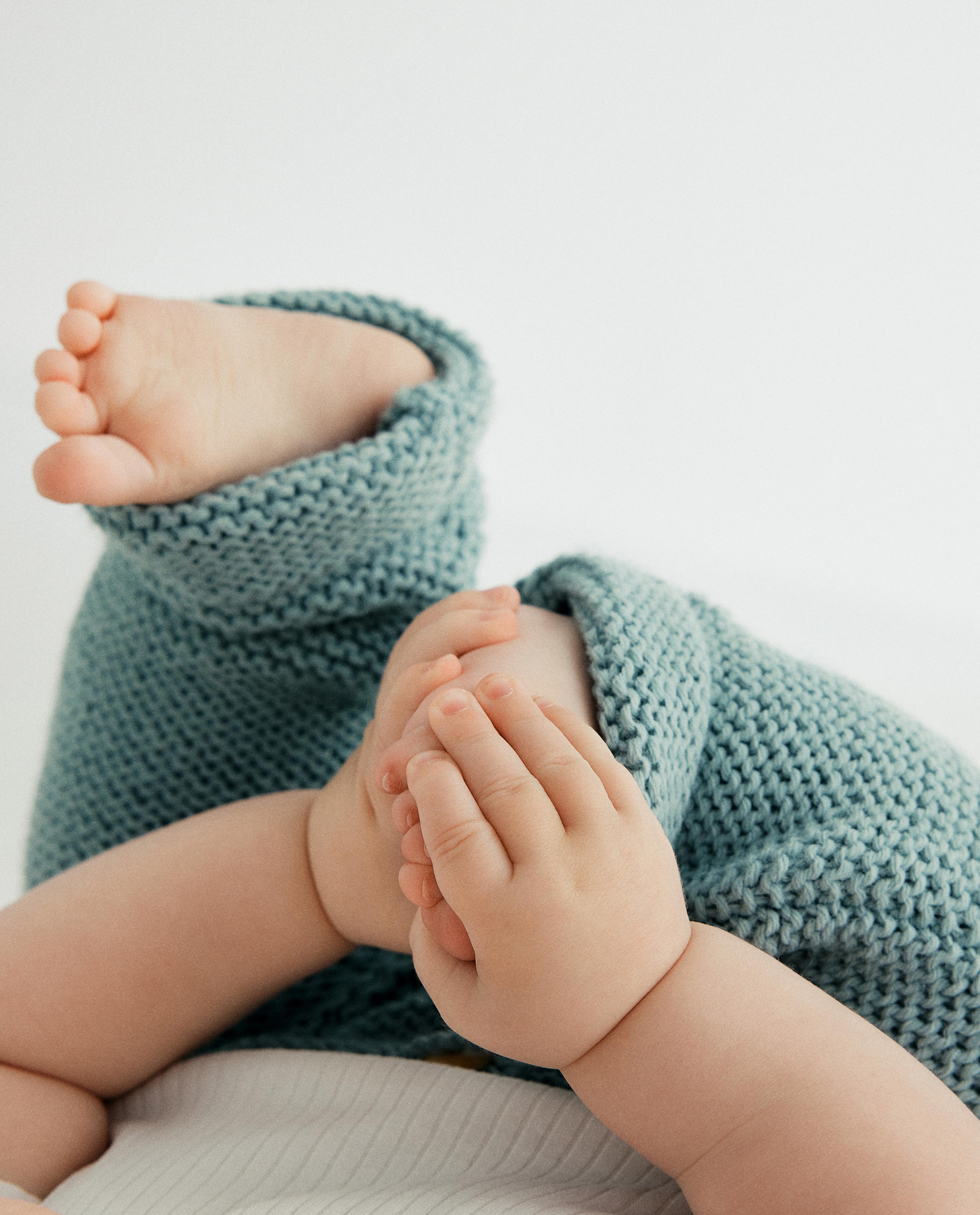 Baby Legging Pattern Blue