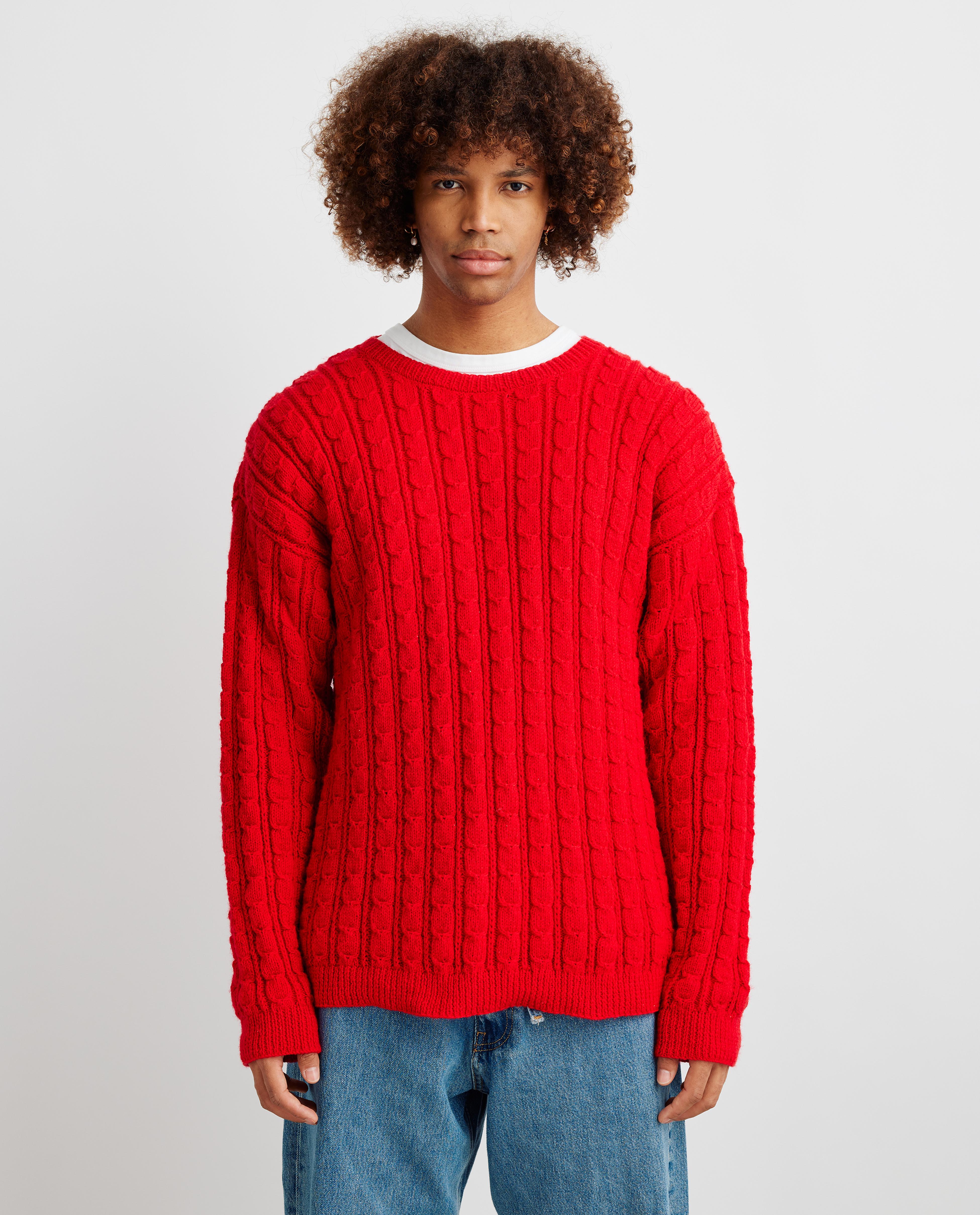 Men's Sweater Model Overjoyed