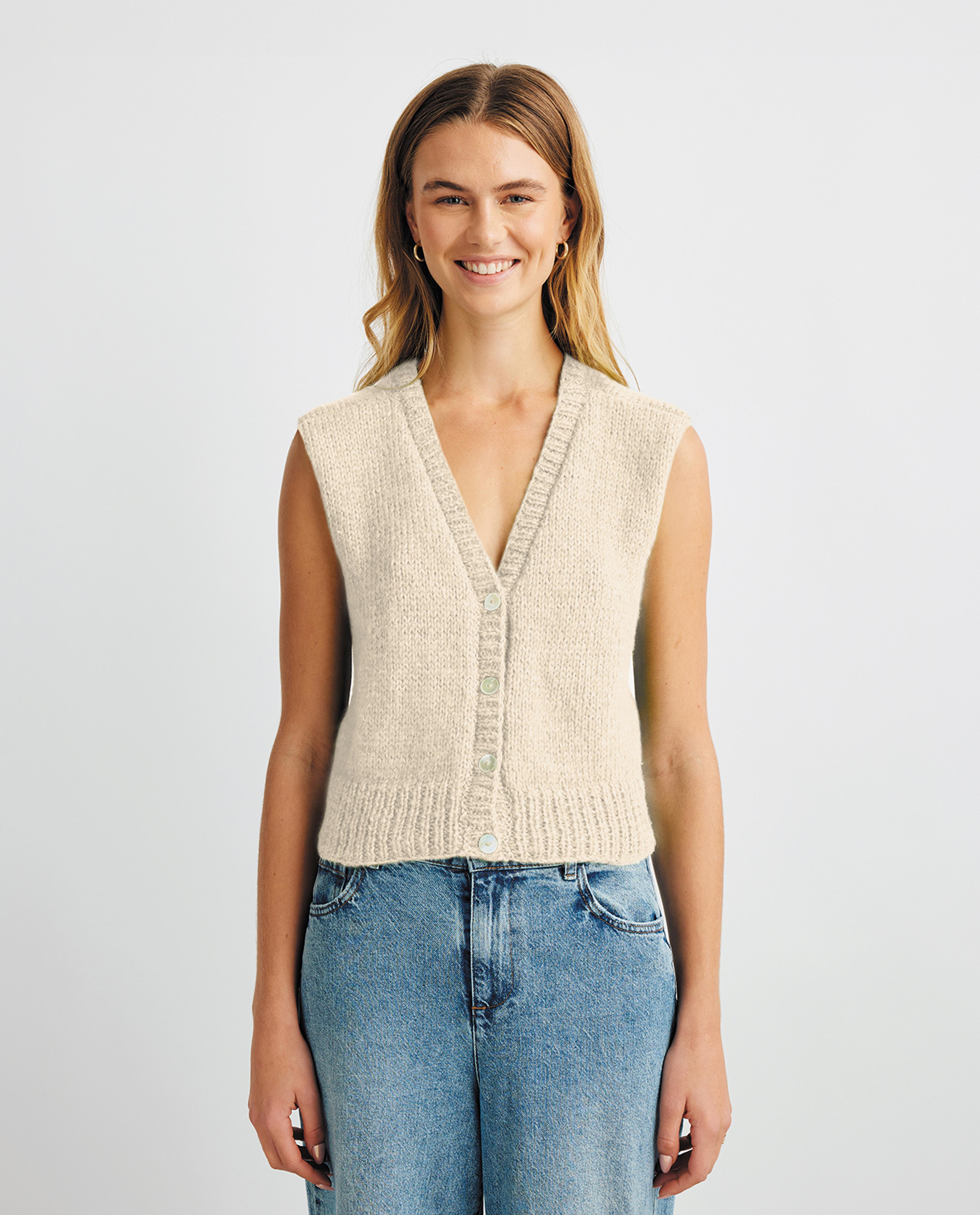 Dames Vest Model Pancakes