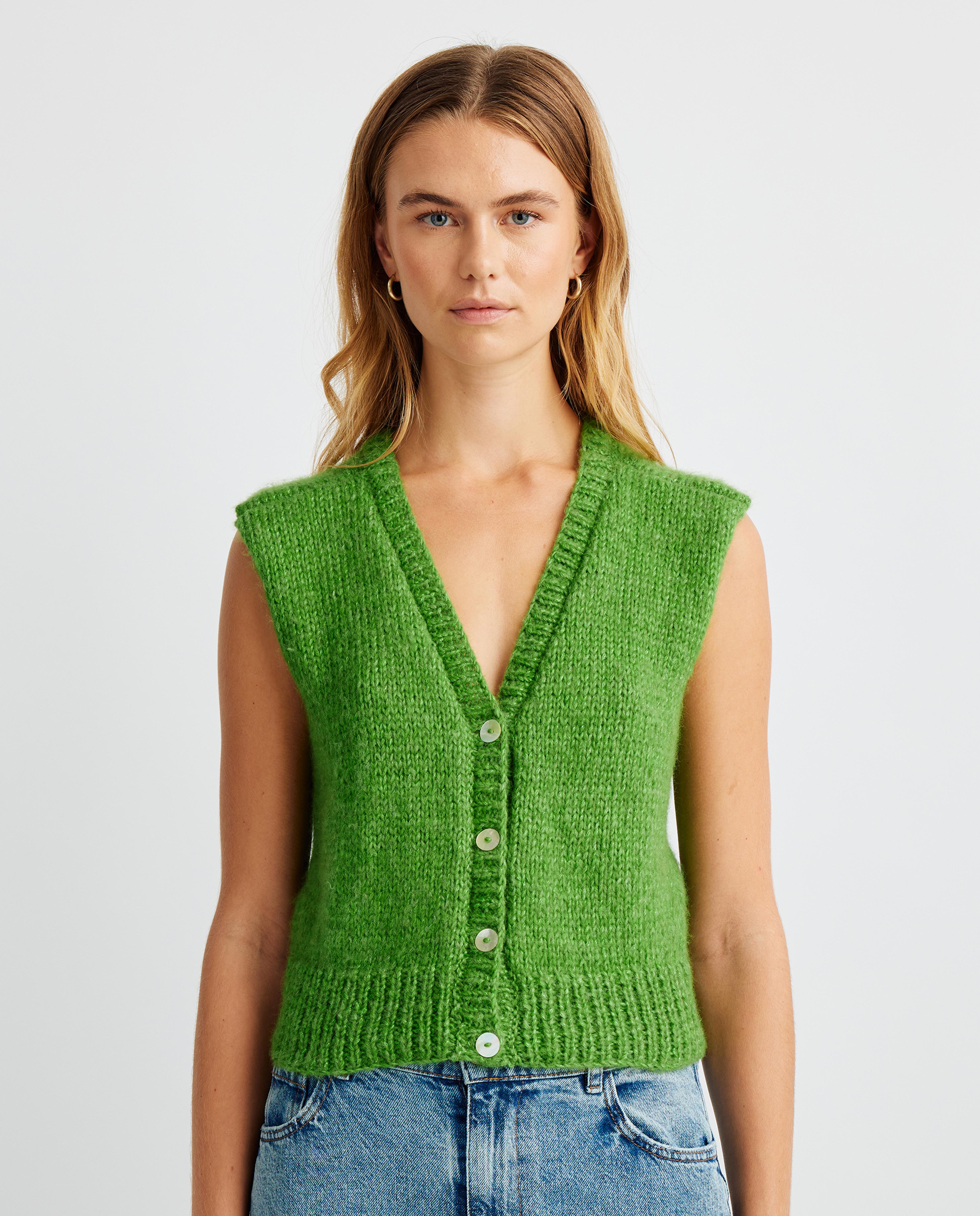 Dames Vest Model Pancakes