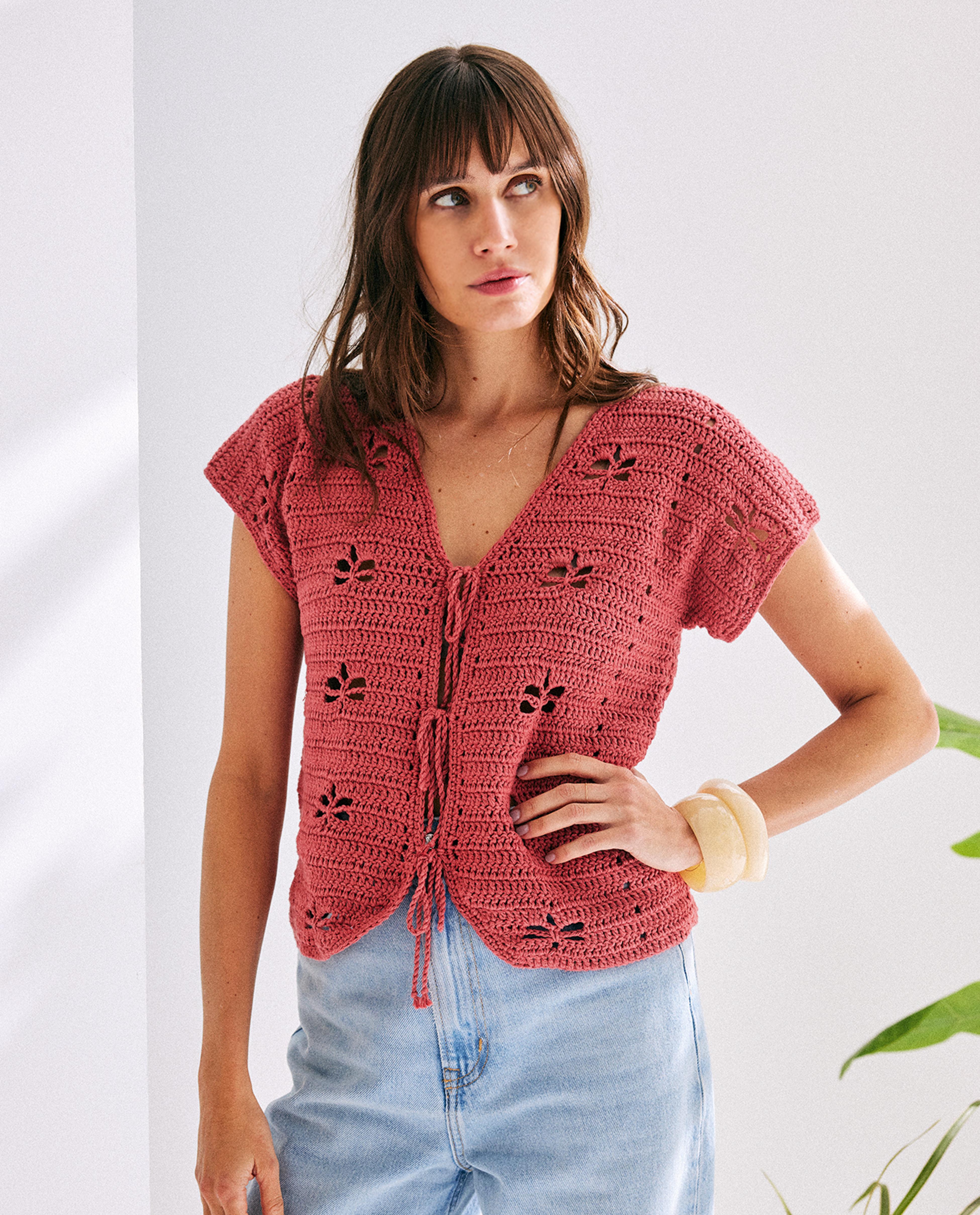 Modèle Gilet Femme Emée
