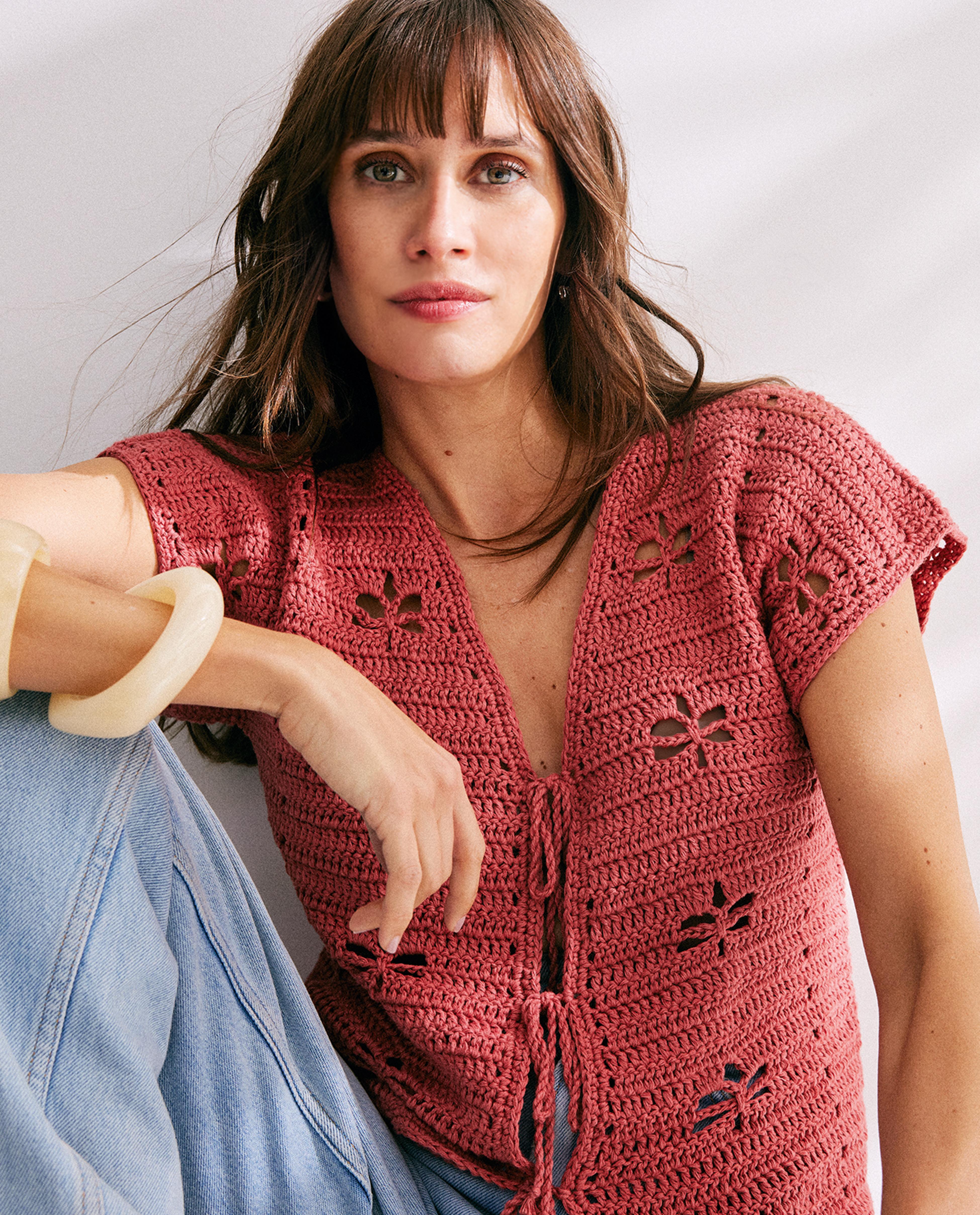 Modèle Gilet Femme Emée