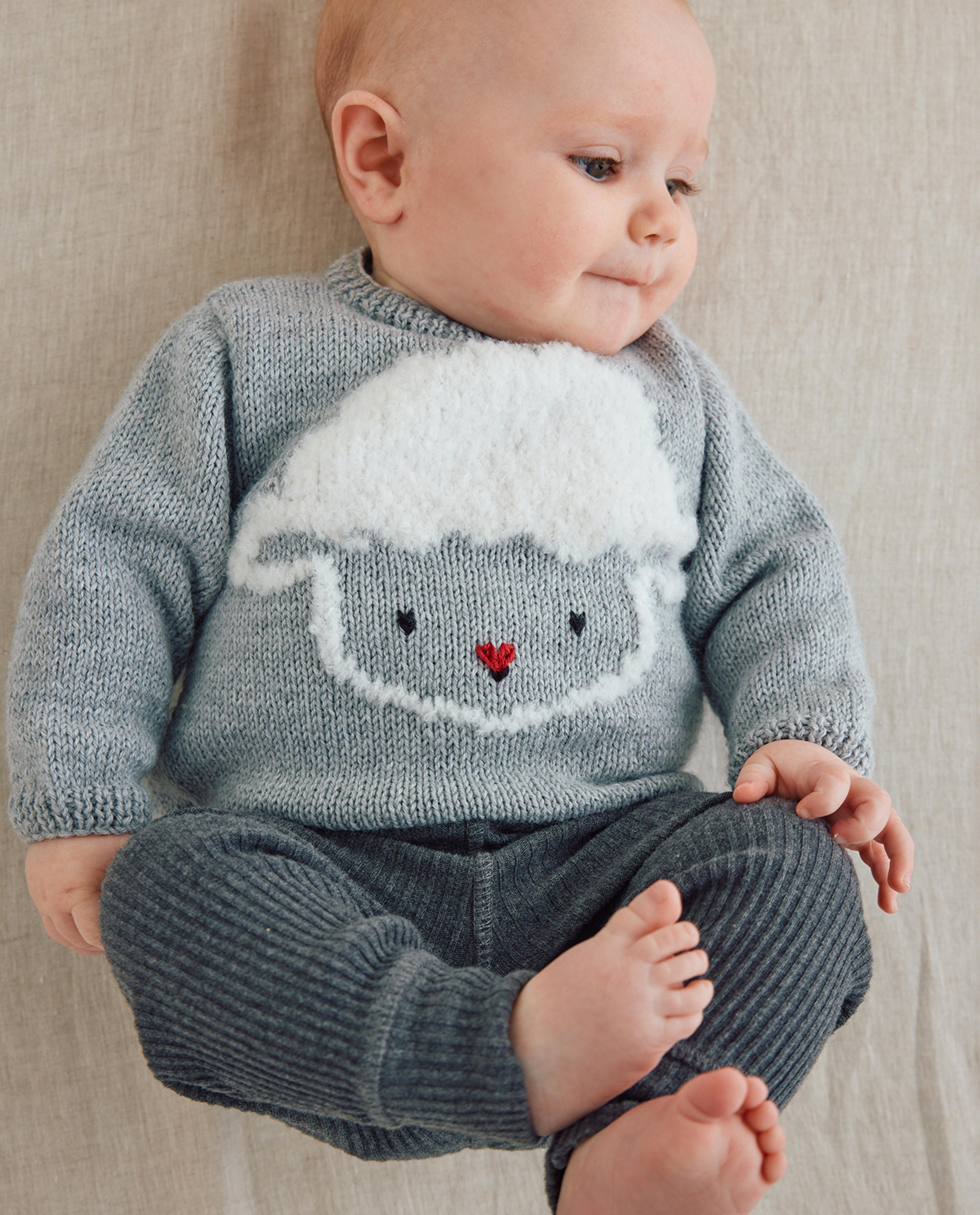 Nolwenn Baby Sweater Pattern