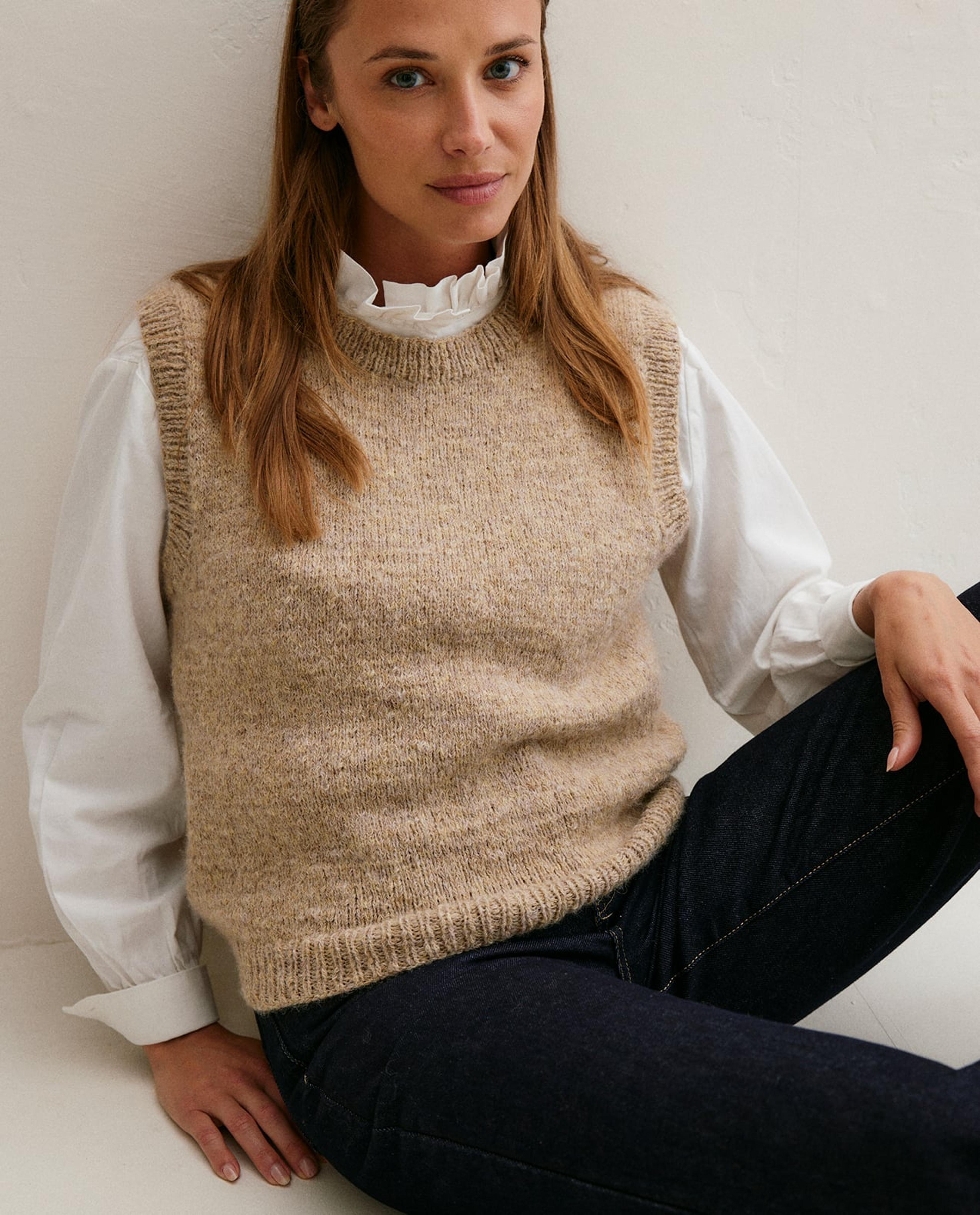 Modèle Pull Femme Olive