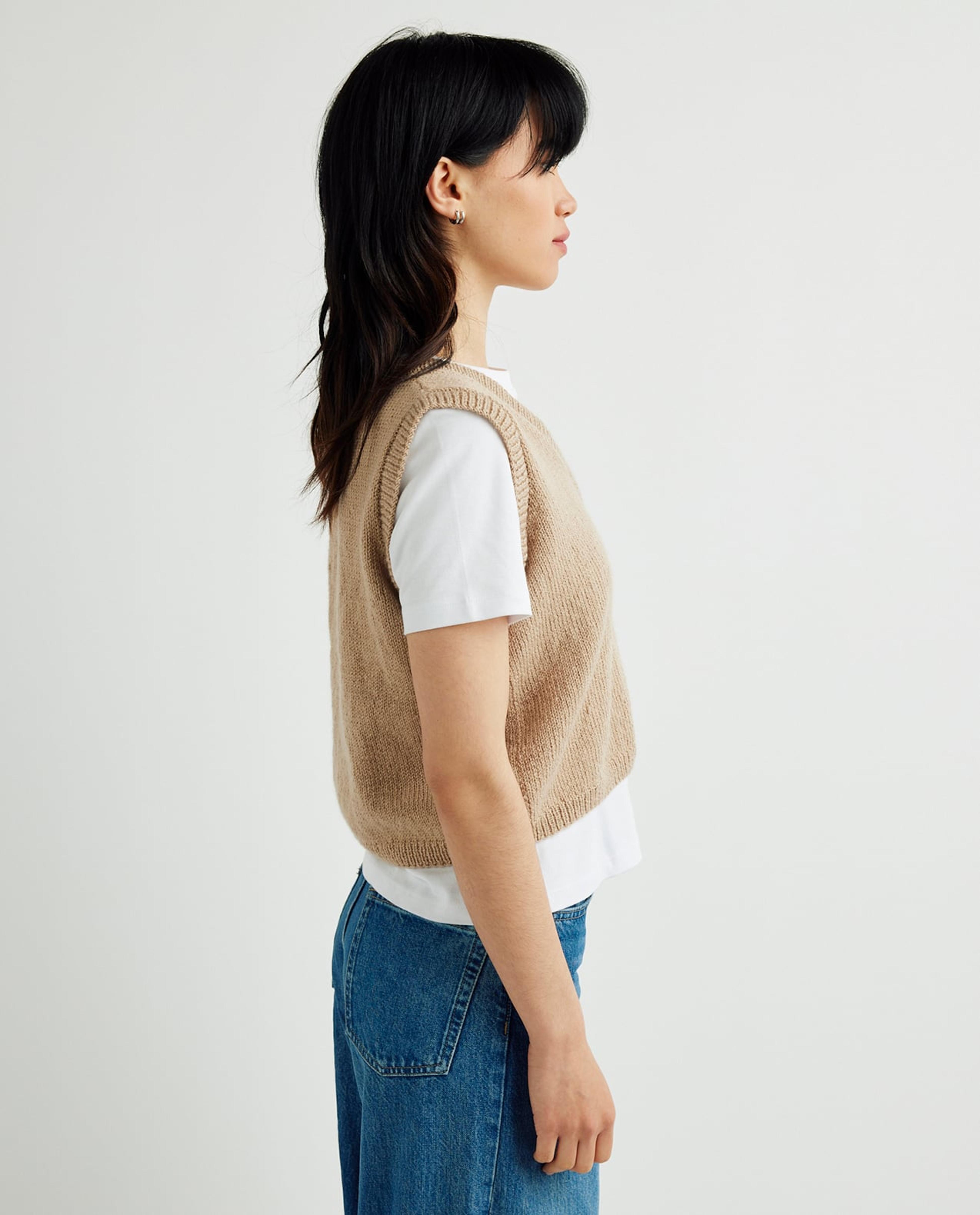 Modèle Pull Femme Sans Manches Athéa
