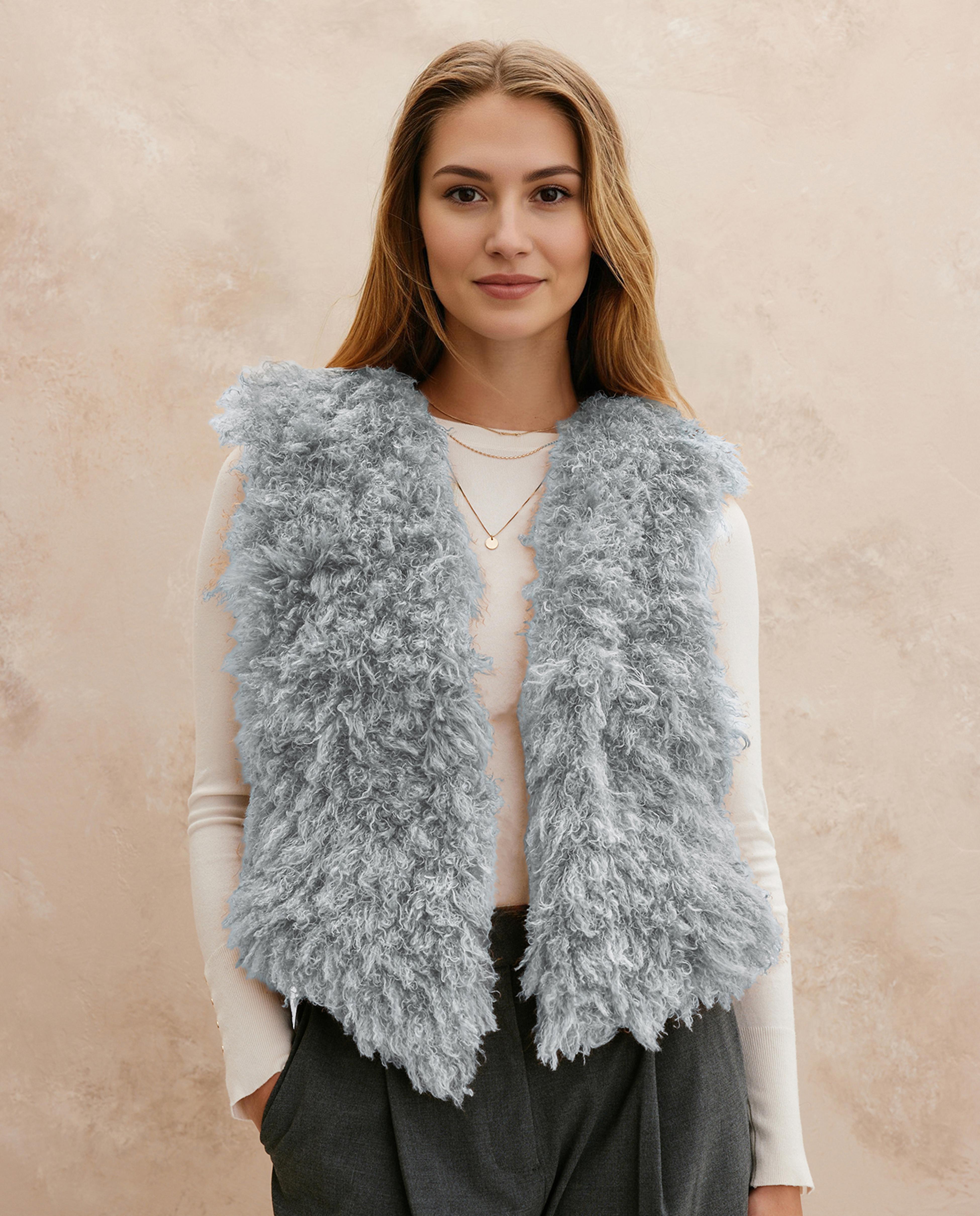Modèle Veste Sans Manches Femme Tosca