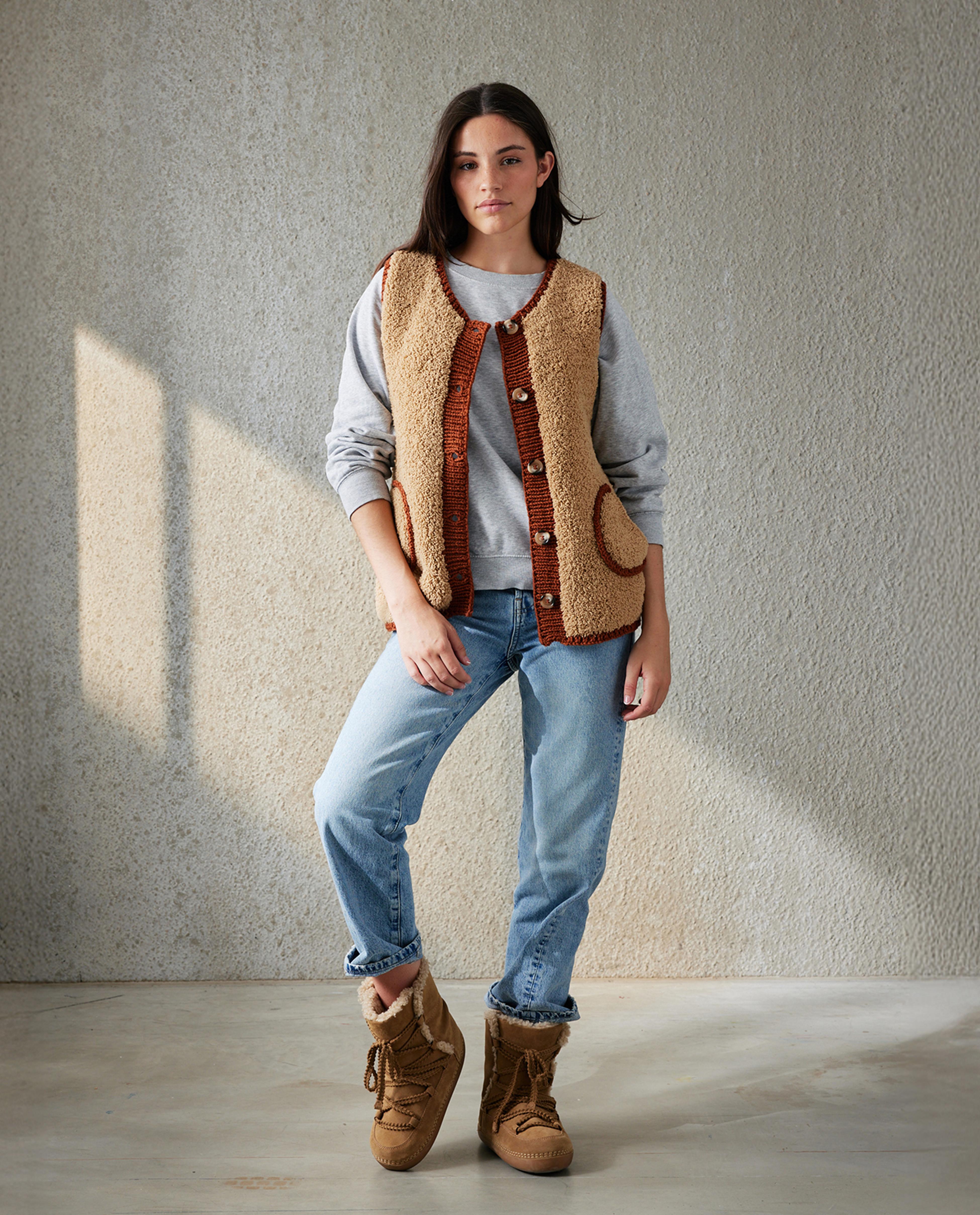 Modèle Veste Sans Manches Mabel