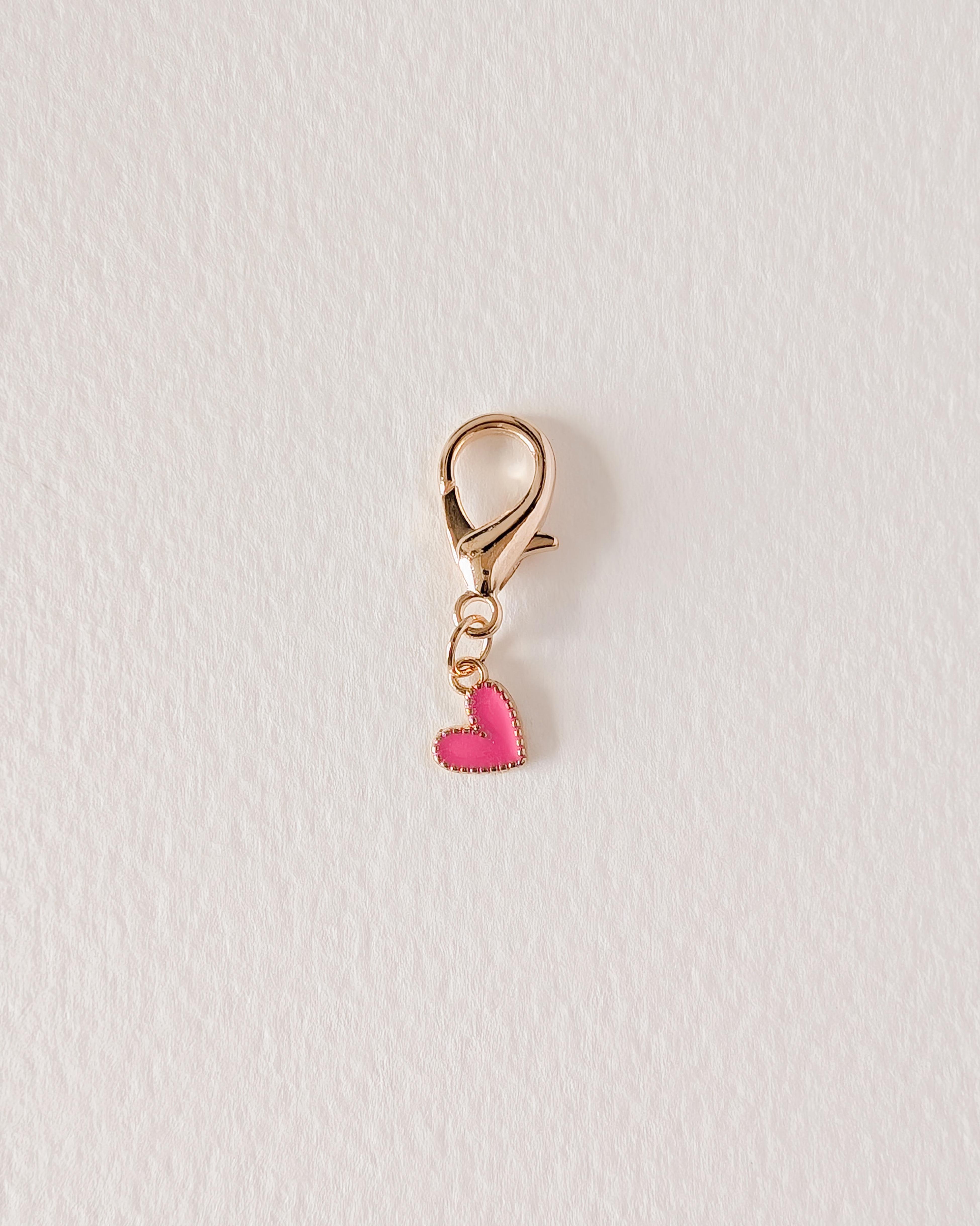 Compte-rangs Petits Coeurs Super Rose