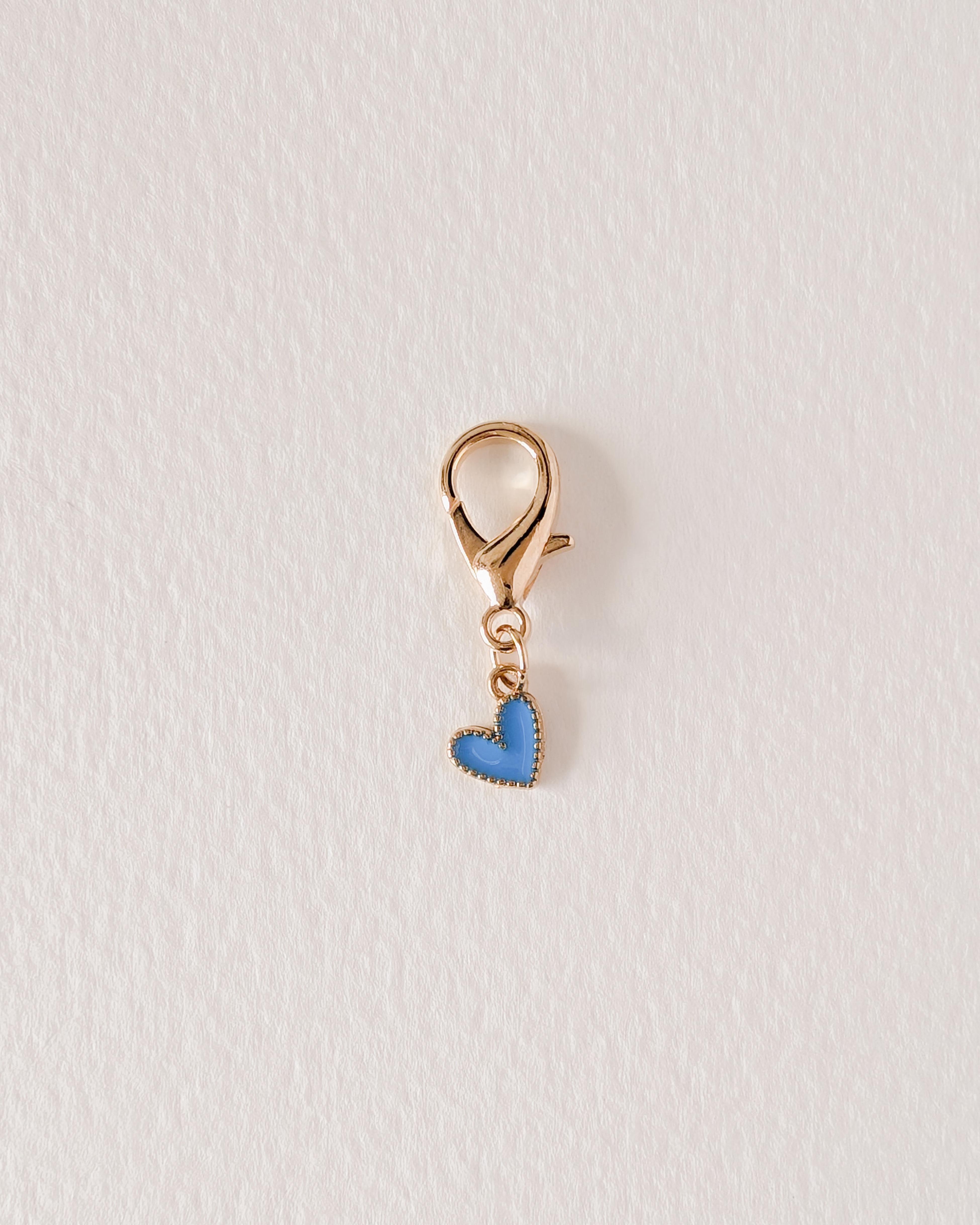 Compte-rangs Petits Coeurs Bleu