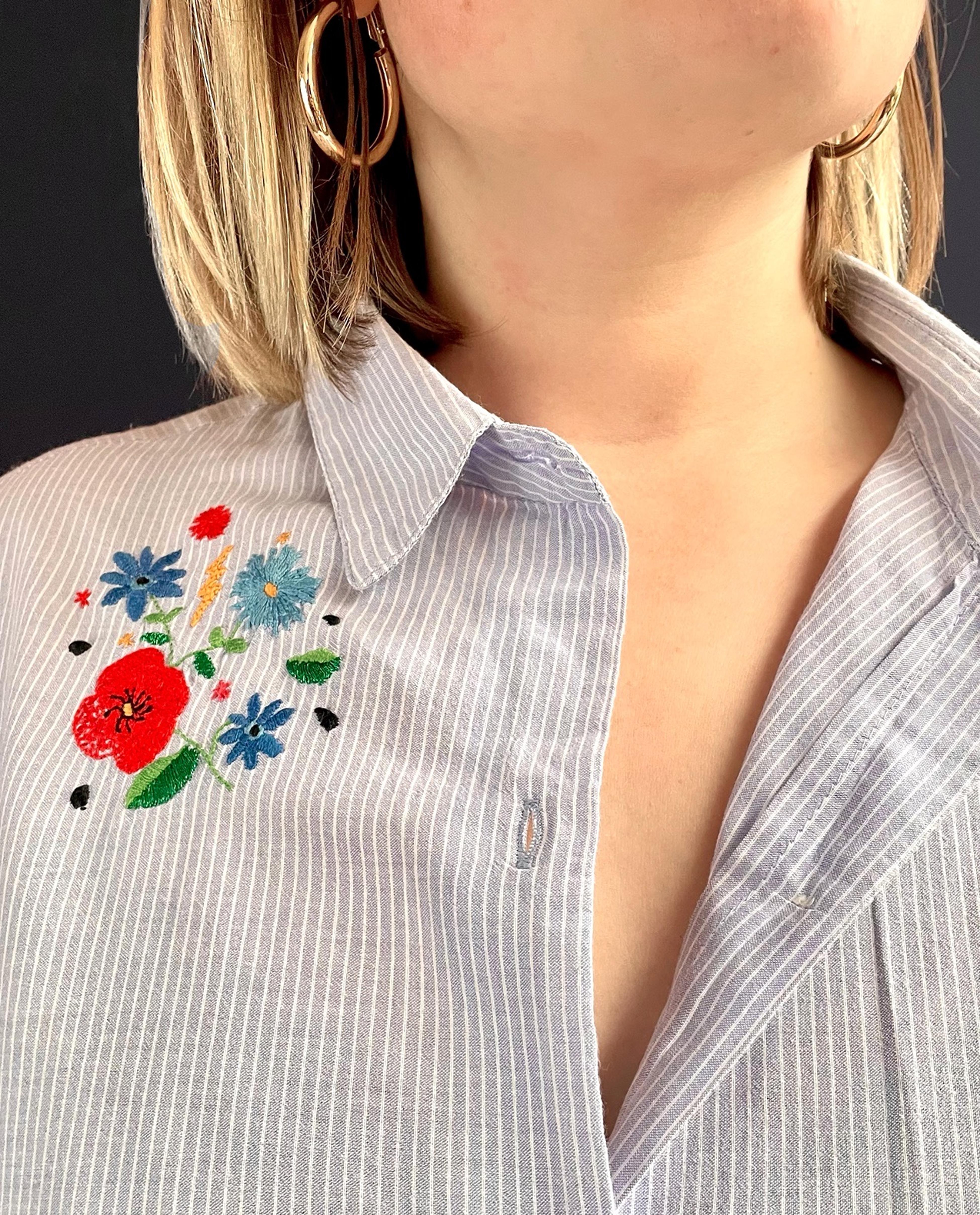 Flower Embroidery Kit