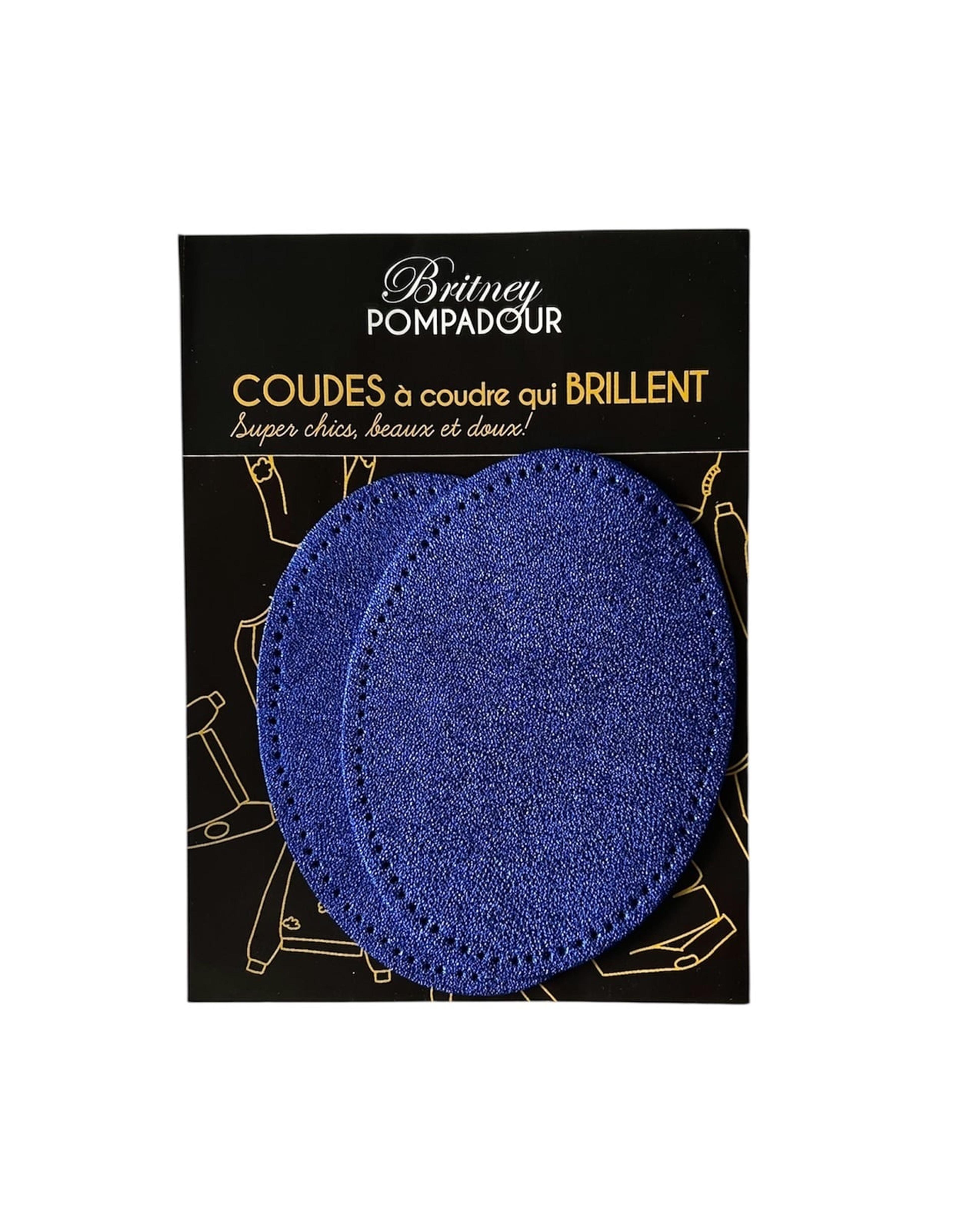 Shiny Leather Oval Elbow Patch