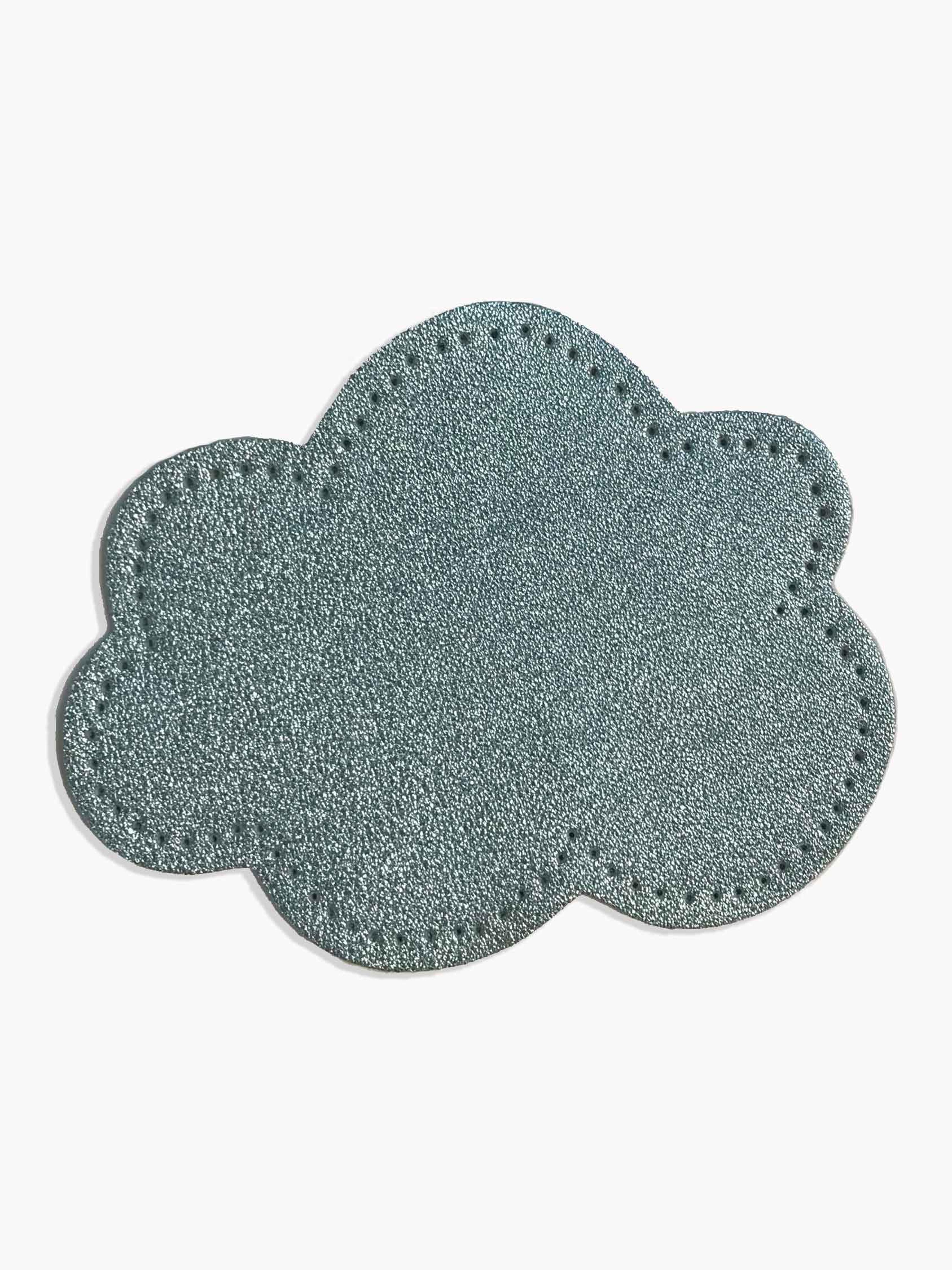 Cloud Glanzende Leren Elleboogstukken