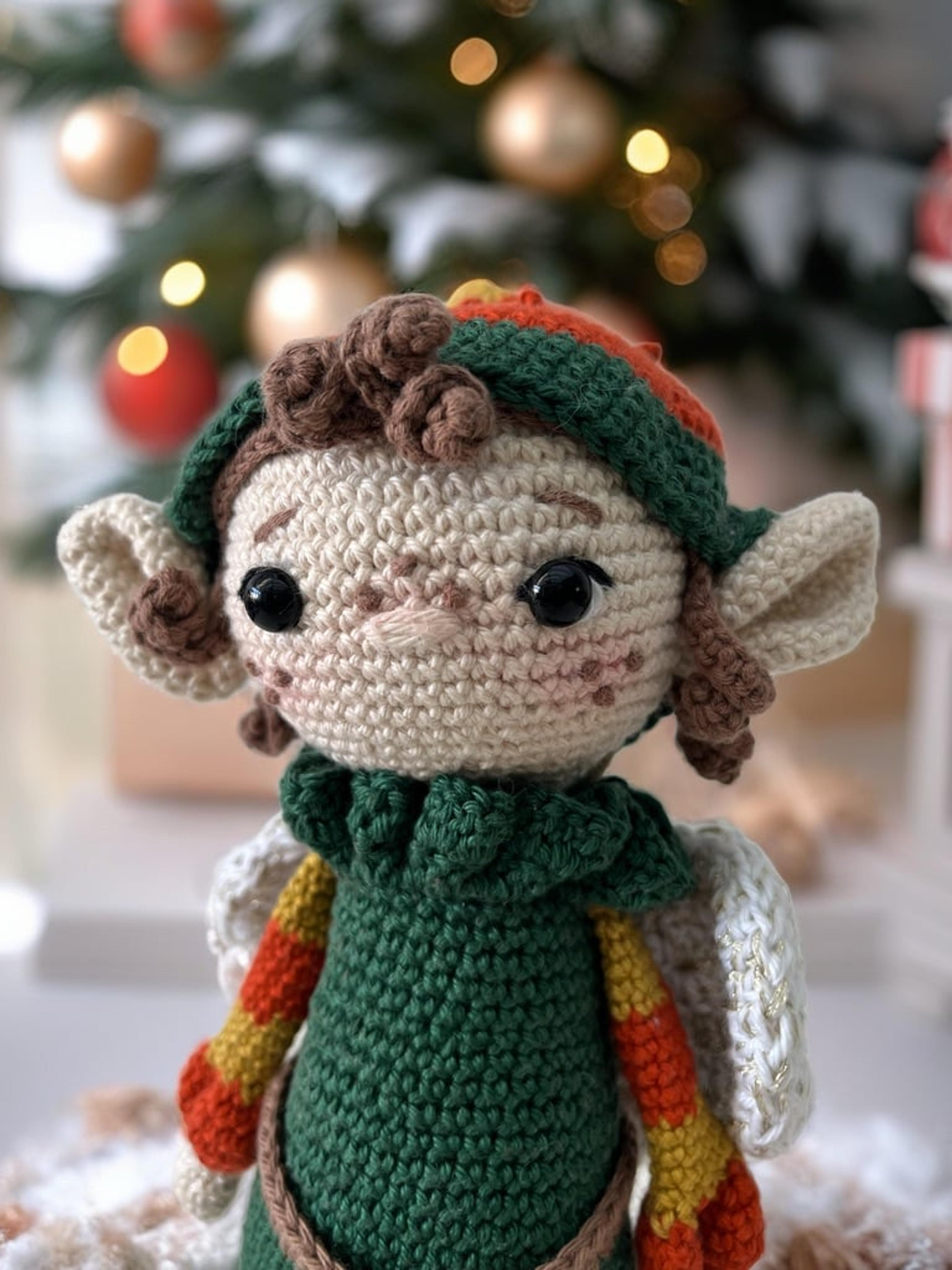 Modèle Amigurumi Fifrelin Elfe De Noel
