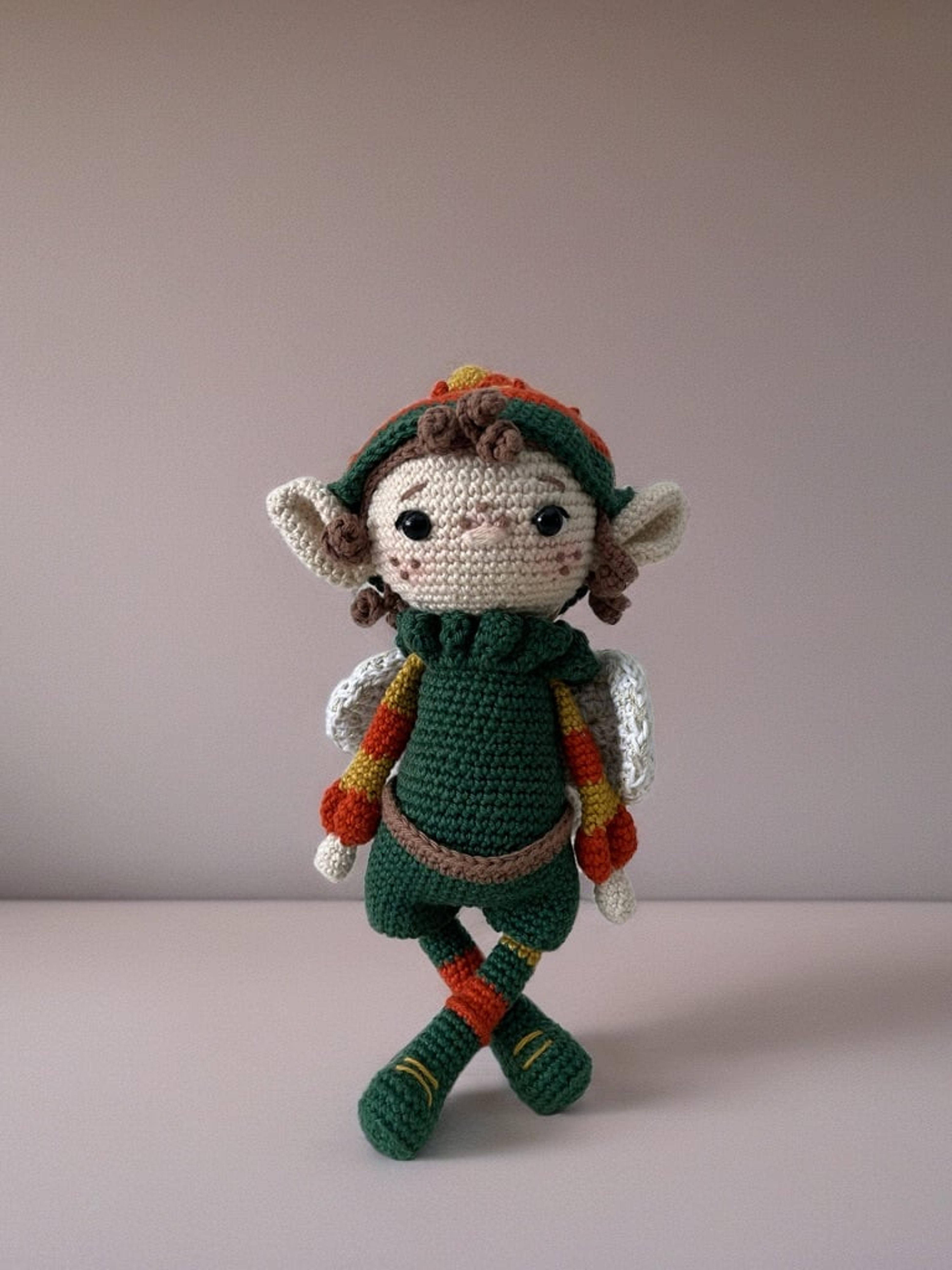 Modèle Amigurumi Fifrelin Elfe De Noel