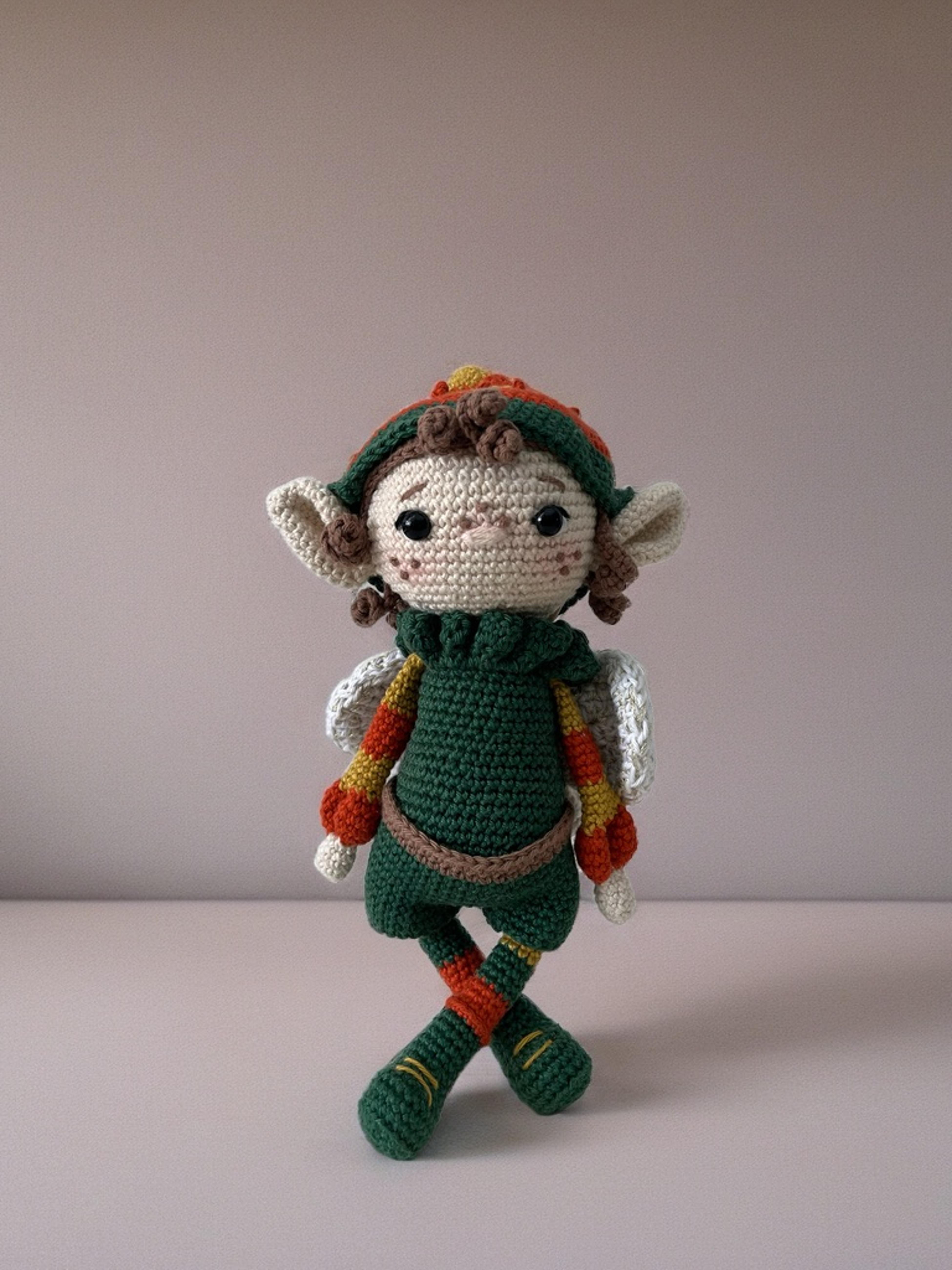 Modèle Amigurumi Fifrelin Elfe De Noel